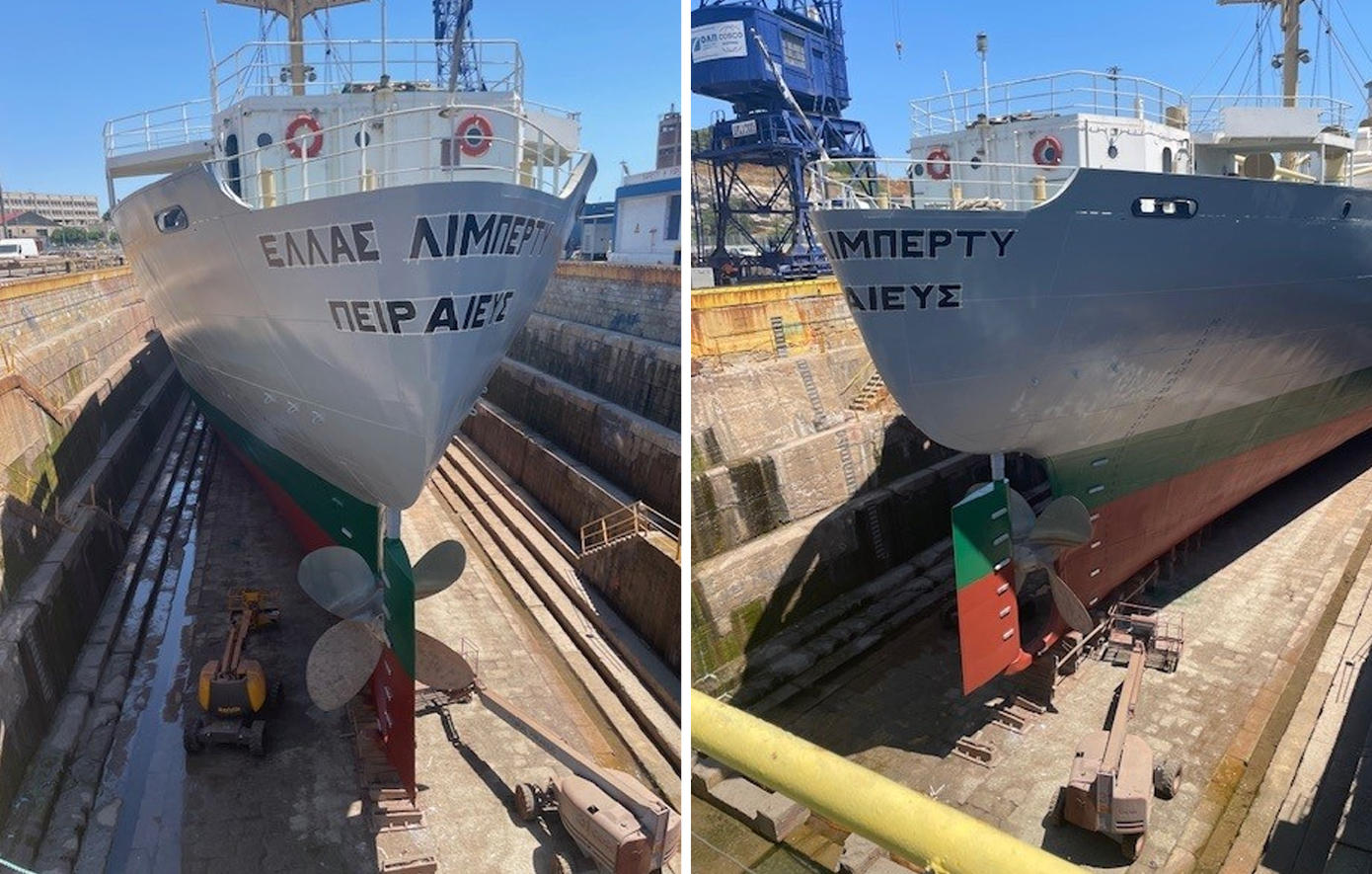 Ολοκληρώθηκε η συντήρηση στο ιστορικό πλοίο-μουσείο «Hellas Liberty» στον Πειραιά