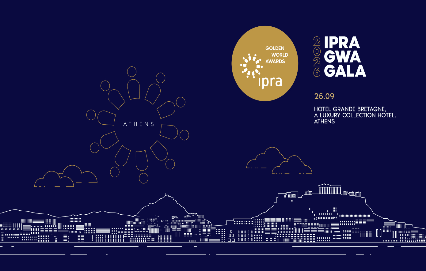 IPRA Golden World Awards 2026 στην Αθήνα: Η Ελλάδα στο επίκεντρο του παγκόσμιου χάρτη της Επικοινωνίας