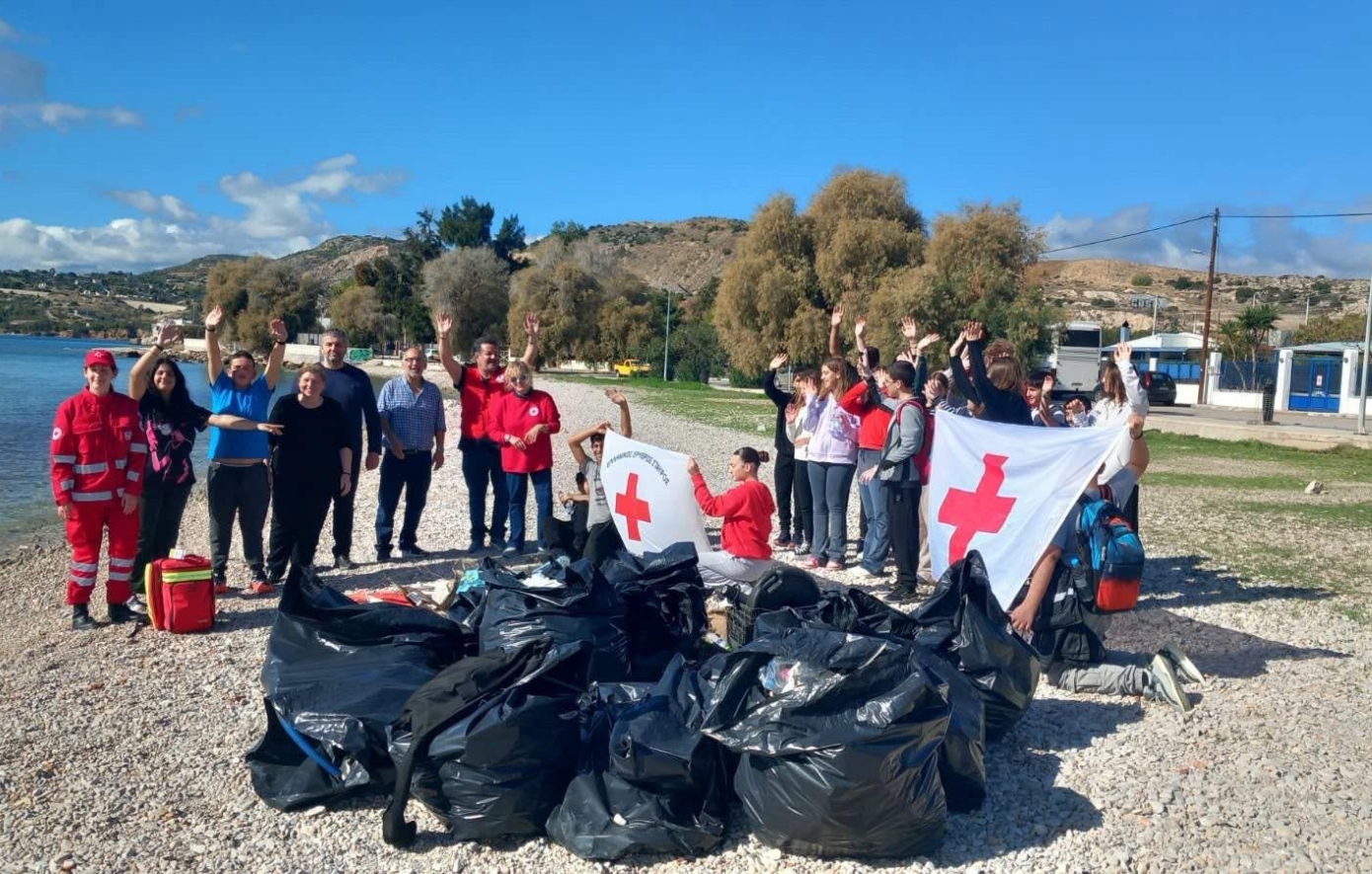 Καθαρή παραλία, καθαρή ανάσα – Μεγάλη περιβαλλοντική πρωτοβουλία από τον Ελληνικό Ερυθρό Σταυρό και την Ένωση Πνευμονολόγων Ελλάδας