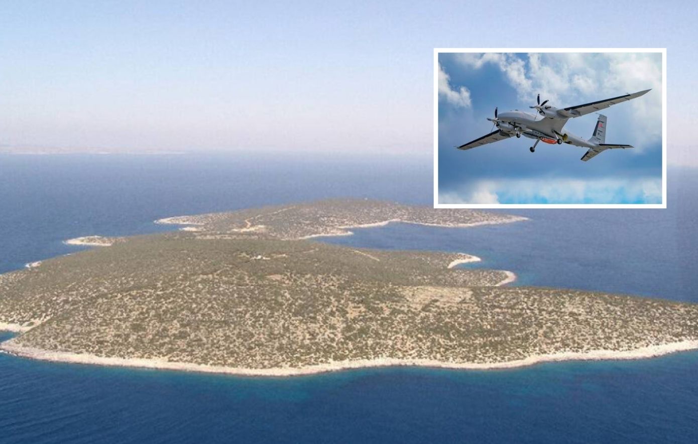 Τουρκικό UAV πέταξε πάνω από το Φαρμακονήσι – Πρώτη υπερπτήση μετά από 41 μήνες
