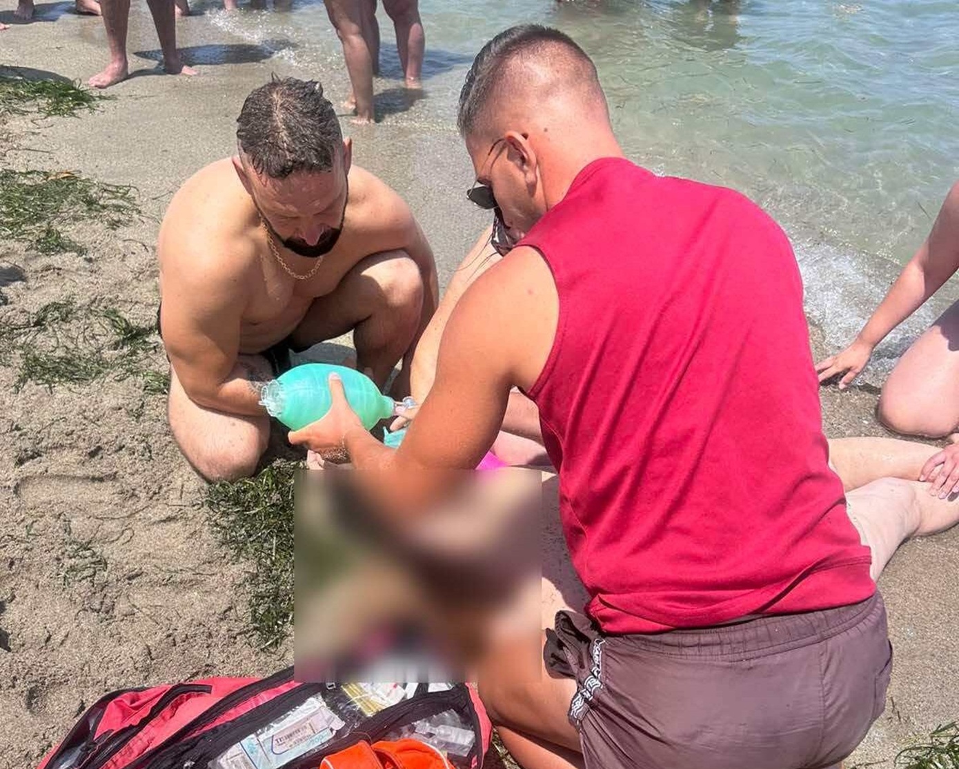 Ναυαγοσώστες έσωσαν 46χρονη από πνιγμό σε παραλία στης Αγιάς στη Λάρισα