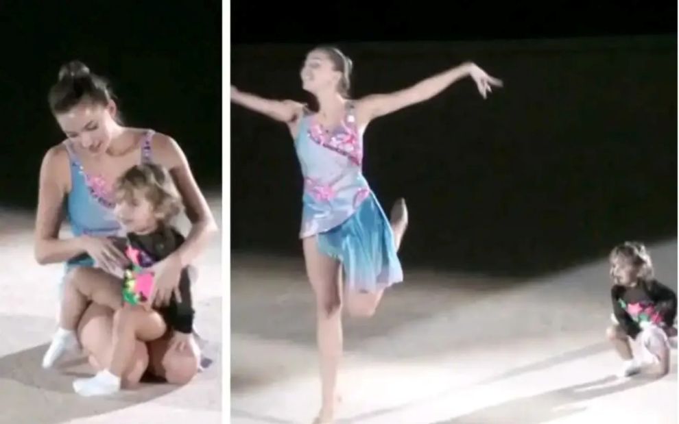 Αθλήτρια έδωσε την καλύτερη performance της καριέρας της… όταν τη διέκοψε η 2χρονη κόρη της