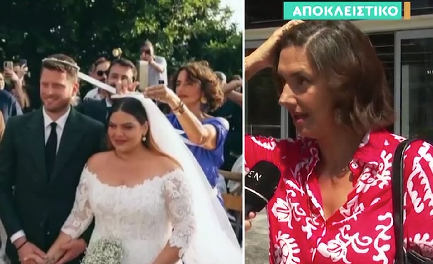 Νόνη Δούνια για τον γάμο της Δανάης Μπάρκα: «Μεγάλη τιμή για μένα η κουμπαριά, δεν το περίμενα, ήταν μεγάλη έκπληξη»