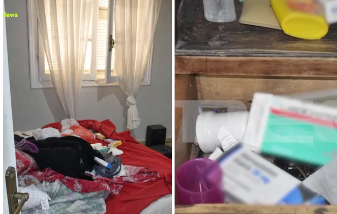 Φονικό στο Αίγιο: «Βουνό» φαρμάκων βρέθηκε στο δωμάτιο του Ιταλού και της Μαρίας &#8211; Δείτε φωτογραφίες