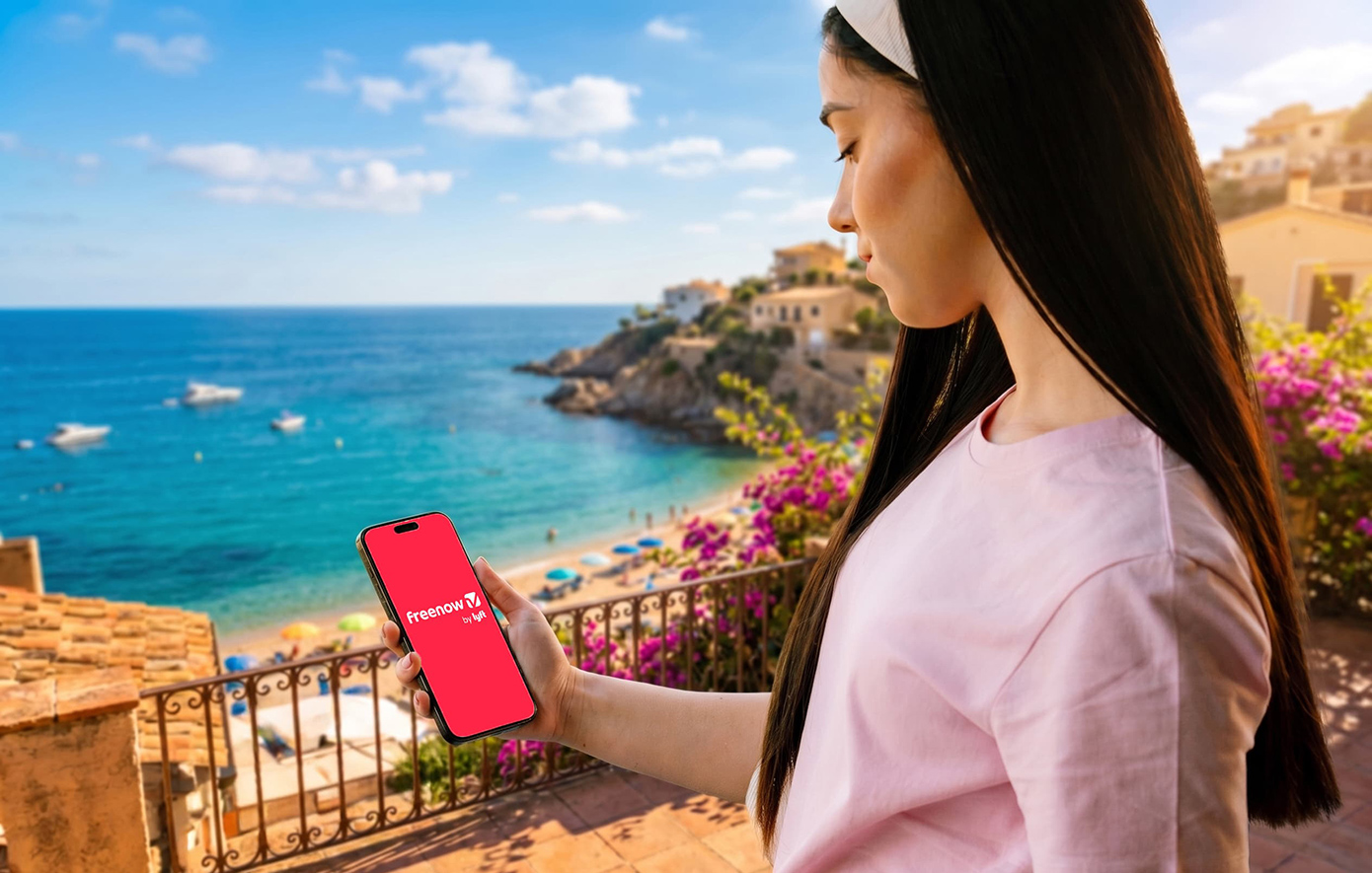 Tο Freenow by Lyft είναι διαθέσιμο σε περισσότερους από 20 καλοκαιρινούς προορισμούς σε όλη την Ελλάδα