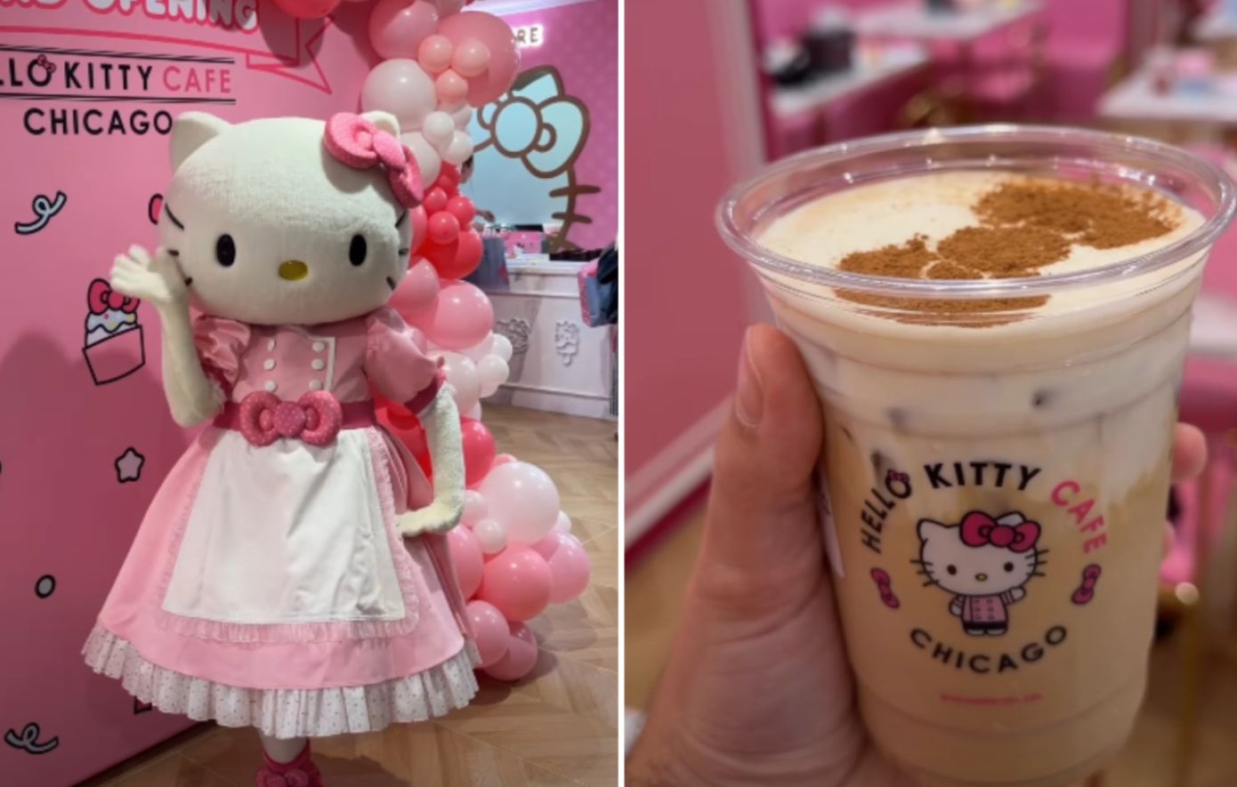Εγκαίνια στο Σικάγο για το μεγαλύτερο «Hello Kitty» καφέ παγκοσμίως