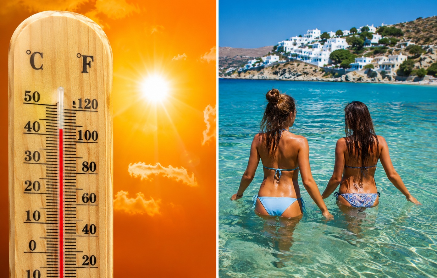 Προειδοποίηση για 40άρια: Οι περιοχές που θα δουν τον υδράργυρο να απογειώνεται