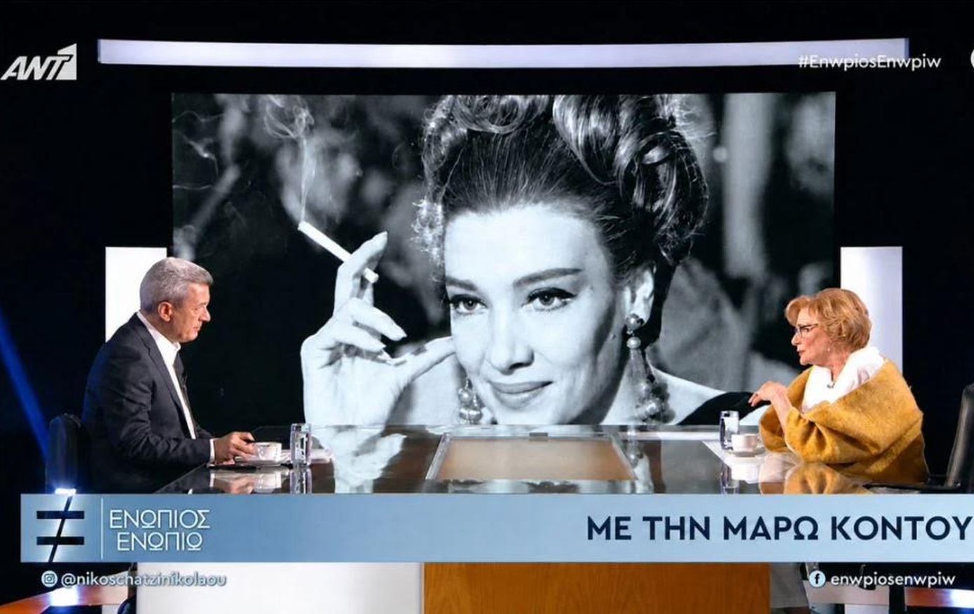 Η καθηλωτική εξομολόγηση της Μάρως Κοντού στον Νίκο Χατζηνικολάου απόψε στον ΑΝΤ1