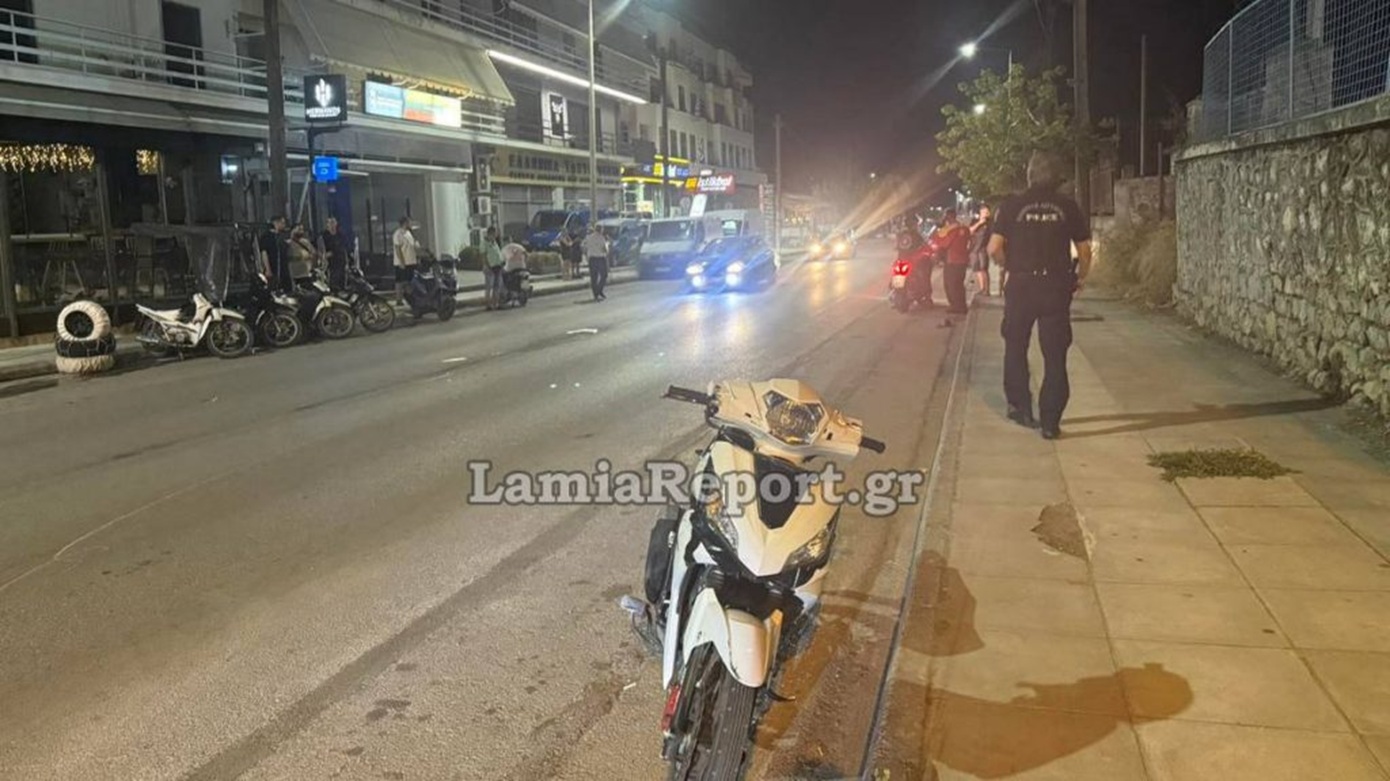 Σοβαρό τροχαίο στη Λαμία: Δύο μηχανάκια συγκρούστηκαν – Ένας οδηγός σε κρίσιμη κατάσταση