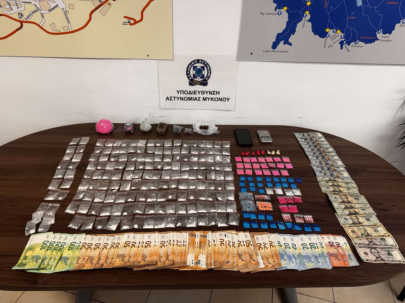 Συνελήφθη 30χρονος αλλοδαπός στη Μύκονο: Θα «πλημμύριζε» το νησί στα ναρκωτικά &#8211; Βρέθηκαν ροζ κοκαΐνη, κεταμίνη και κάνναβη