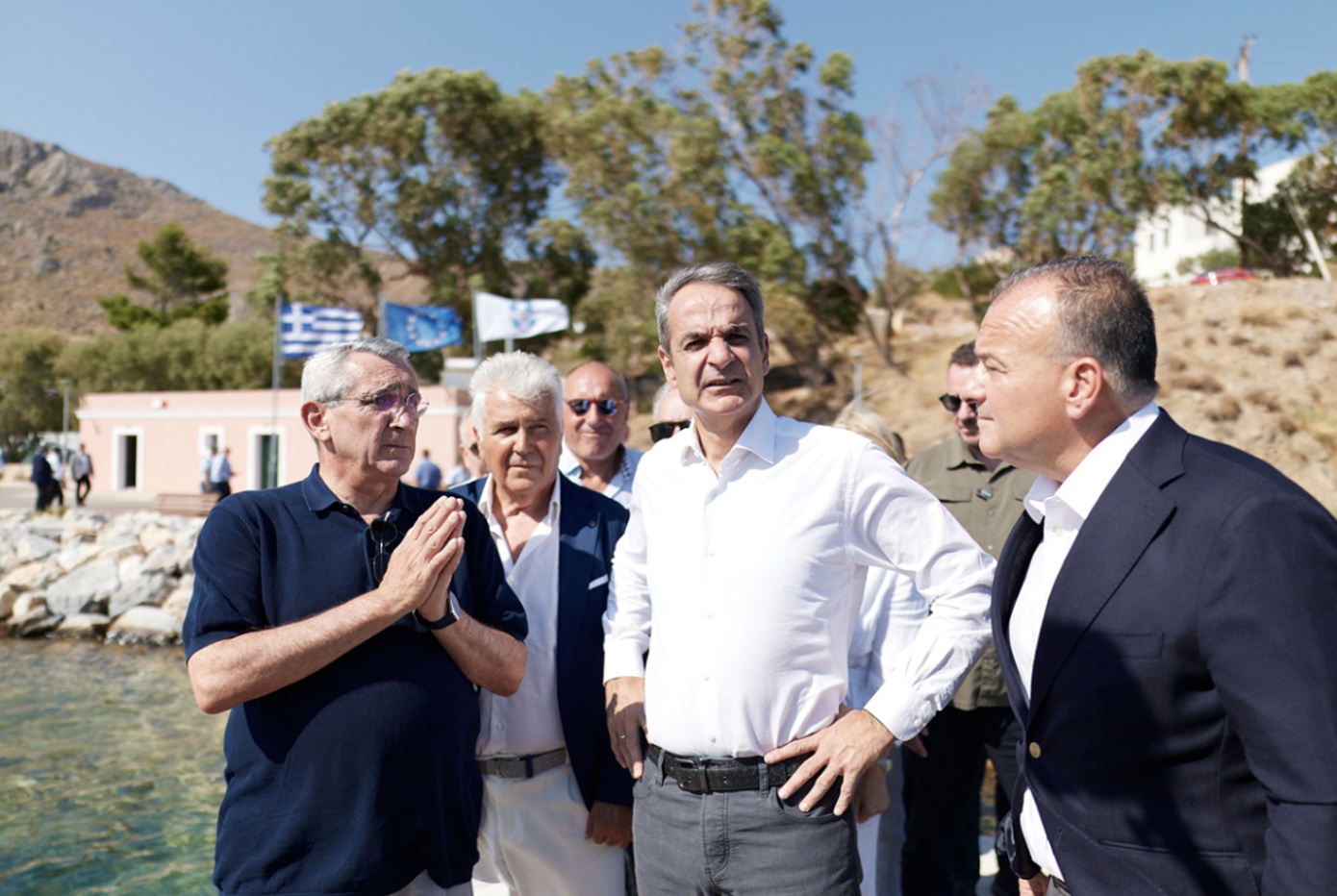 Με καθαρό εκλογικό δίλημμα για την άνοιξη του 2027 από τη Λέρο ο Μητσοτάκης &#8211; «Οι ακρίτες είχαν πονέσει από την πολιτική ανοικτών συνόρων»