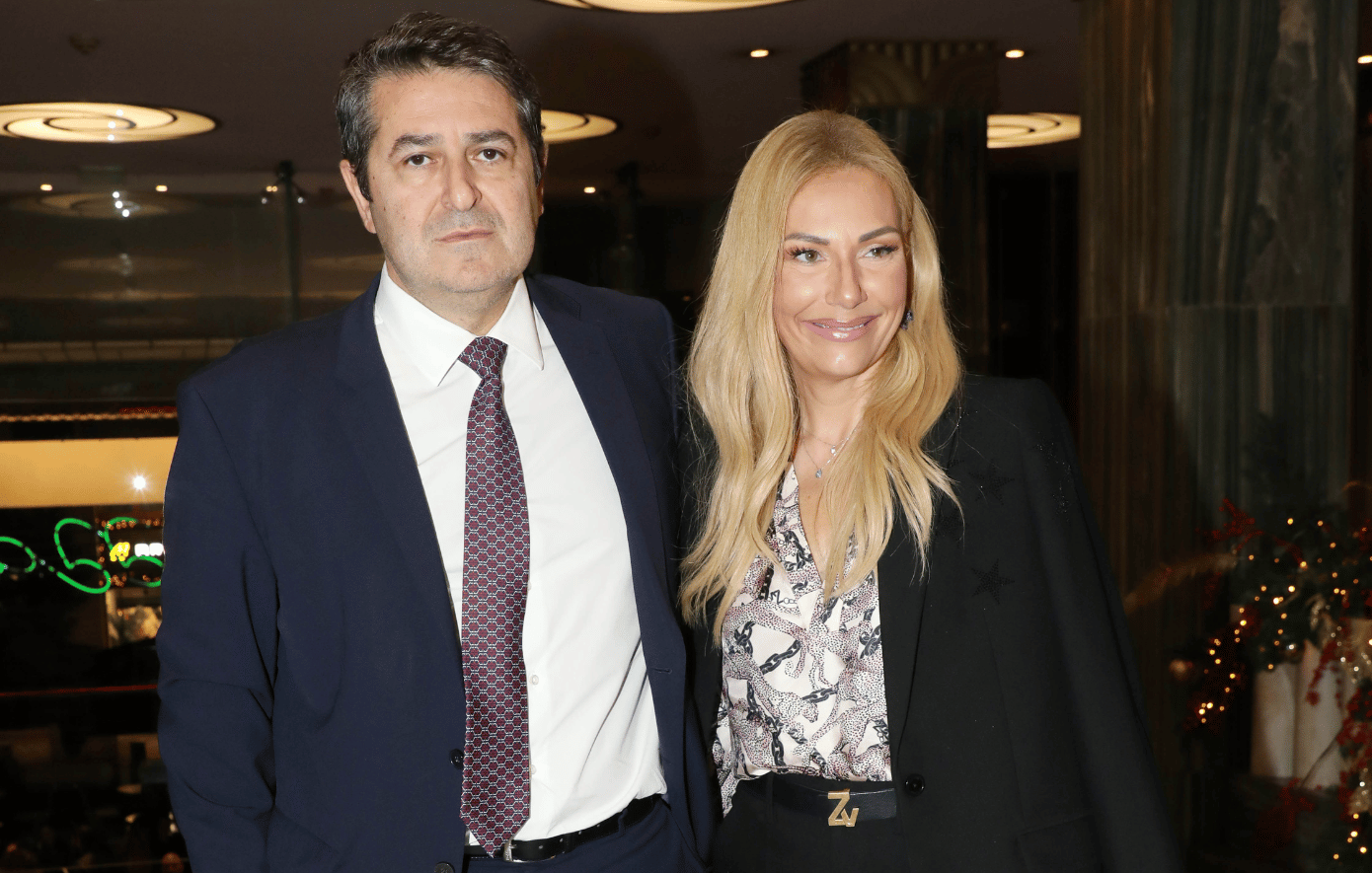 Γιώργος Μυλωνάκης: Η πρώτη βραδινή έξοδος με τη Τίνα Μεσσαροπούλου μετά την περιπέτεια υγείας