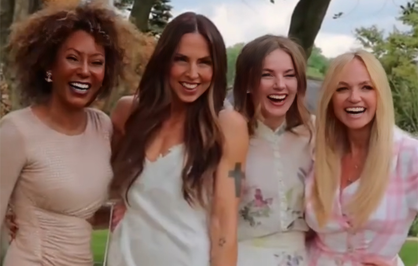 Η Melanie C παντρεύτηκε με νυφικό της Βικτόρια Μπέκαμ, η οποία έλαμψε δια της απουσίας της