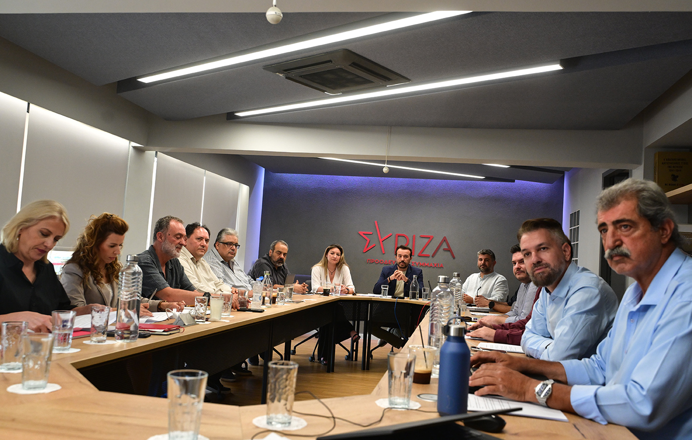 Συνεδριάζει η Πολιτική Γραμματεία του ΣΥΡΙΖΑ στην Κουμουνδούρου