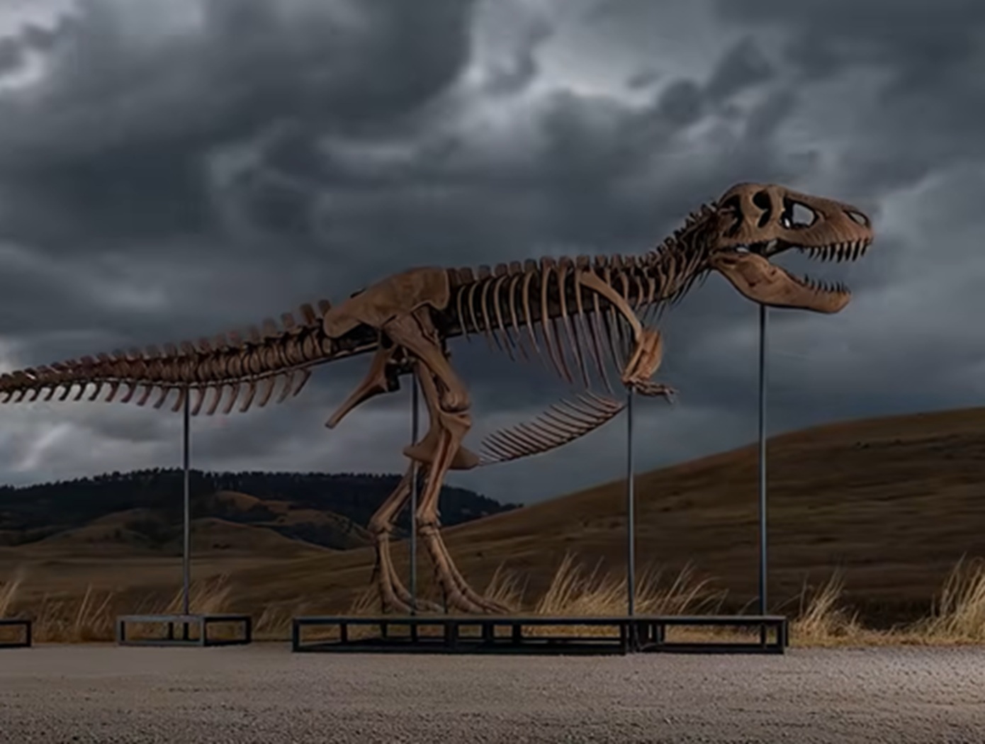 Ένας από τους μεγαλύτερους T-Rex που έχουν βρεθεί ποτέ βγαίνει σε δημοπρασία και ετοιμάζεται να σπάσει κάθε ρεκόρ