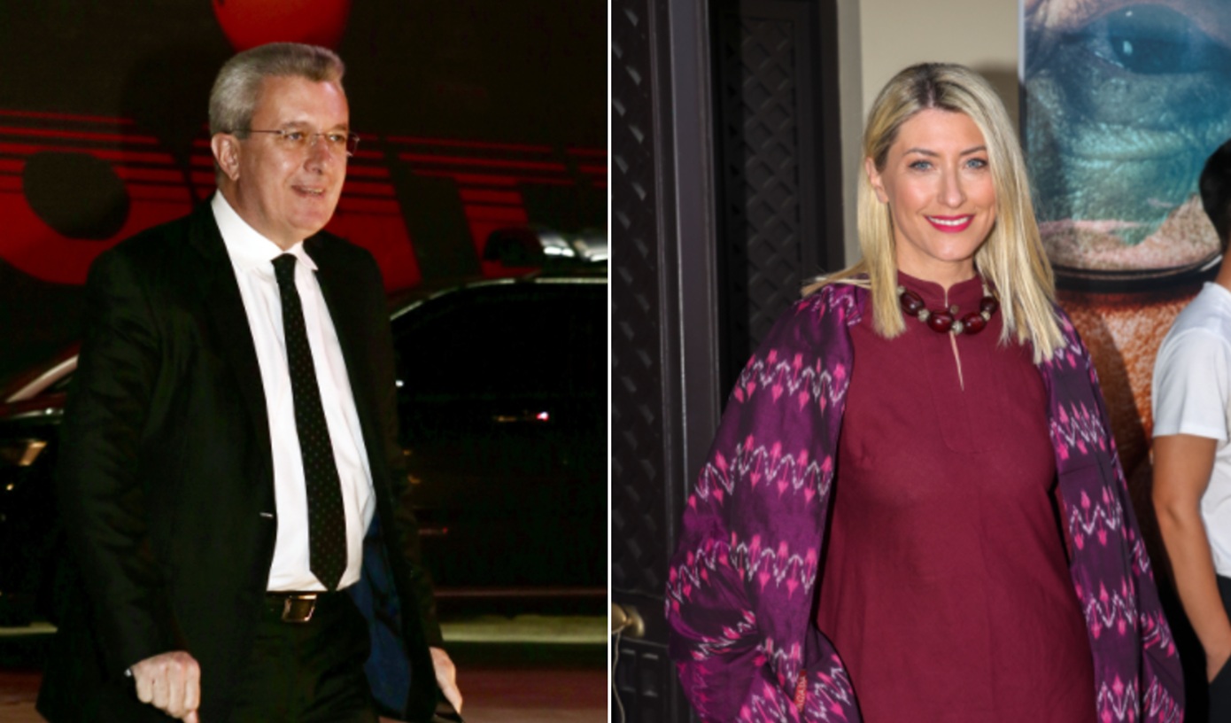 Ο Νίκος Χατζηνικολάου υποδέχθηκε τη Σία Κοσιώνη στον ΑΝΤ1: «Να έχουμε μια όμορφη και δημιουργική συνεργασία»