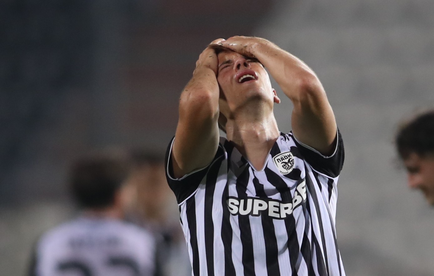 ΠΑΟΚ &#8211; Άντερλεχτ 0-1: Με την πλάτη στον τοίχο κυνηγάει ανατροπή στις Βρυξέλλες