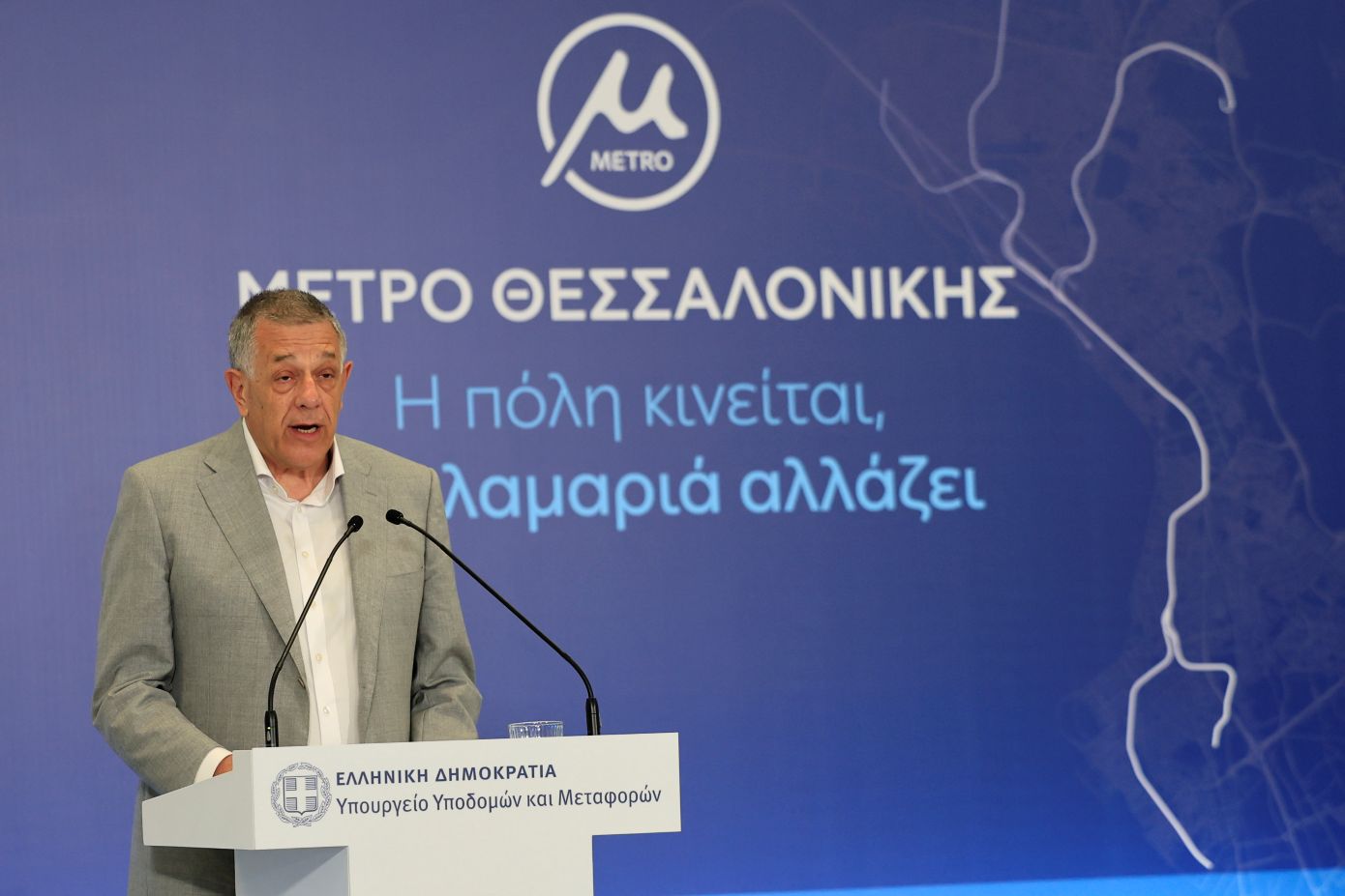 N. Ταχιάος: Λίγα μετρό στον κόσμο προσφέρουν την ποιότητα του μετρό Θεσσαλονίκης
