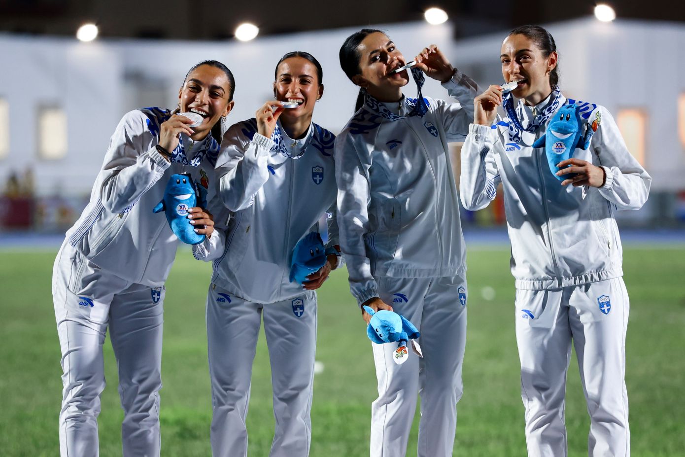 Μεσογειακοί Αγώνες 2026: Ασημένιο μετάλλιο η Εθνική Γυναικών 4Χ100μ.