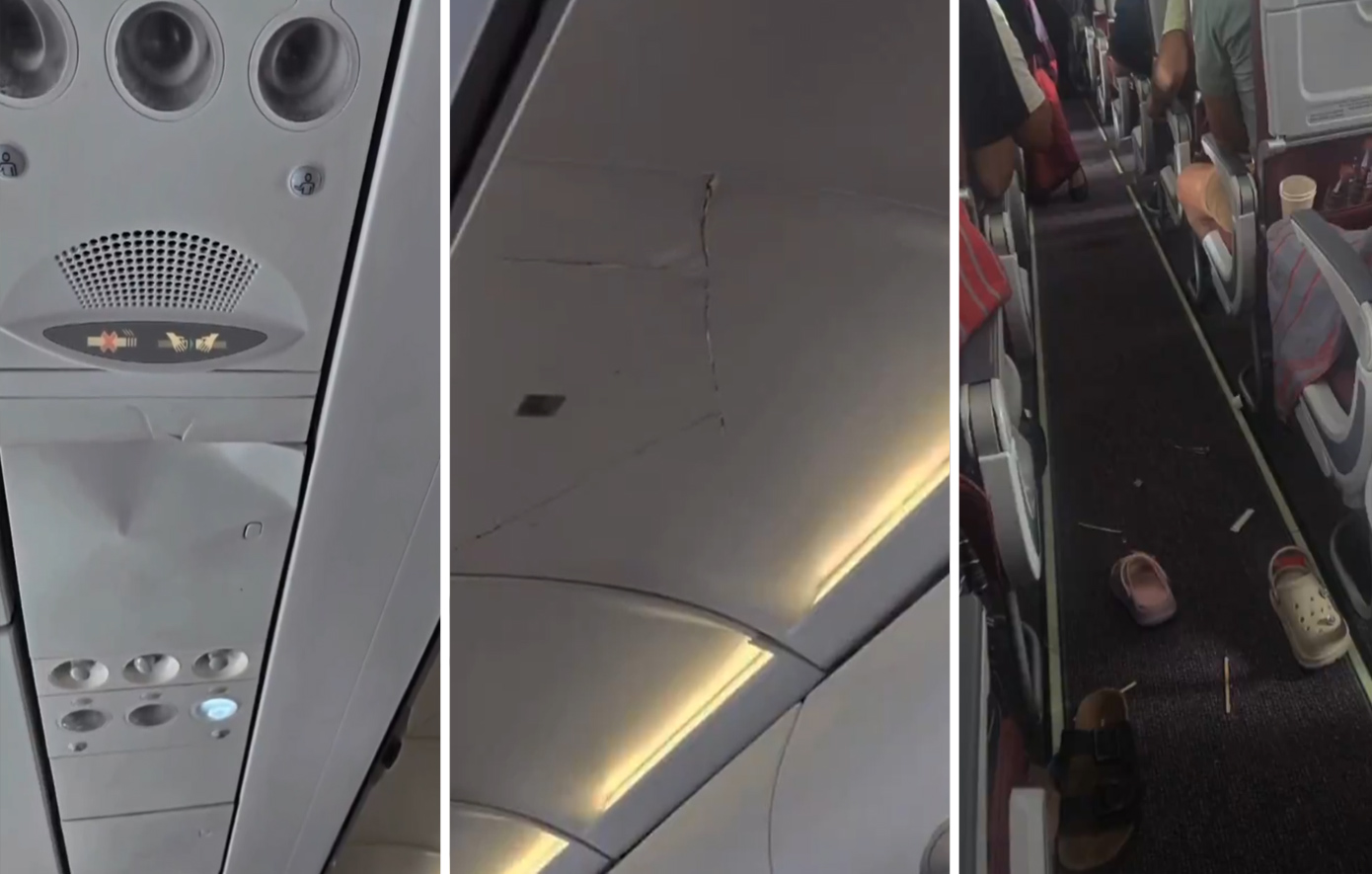«Νομίσαμε ότι θα πεθάνουμε»: Αεροσκάφος της Air India κάνει «βουτιά» 90 μέτρων και επιβάτες εκτοξεύονται προς την οροφή