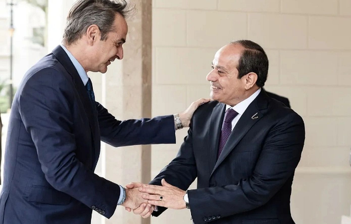 Τηλεφωνική επικοινωνία Μητσοτάκη με τον πρόεδρο της Αιγύπτου για τις πρόσφατες πυρκαγιές στην Ελλάδα