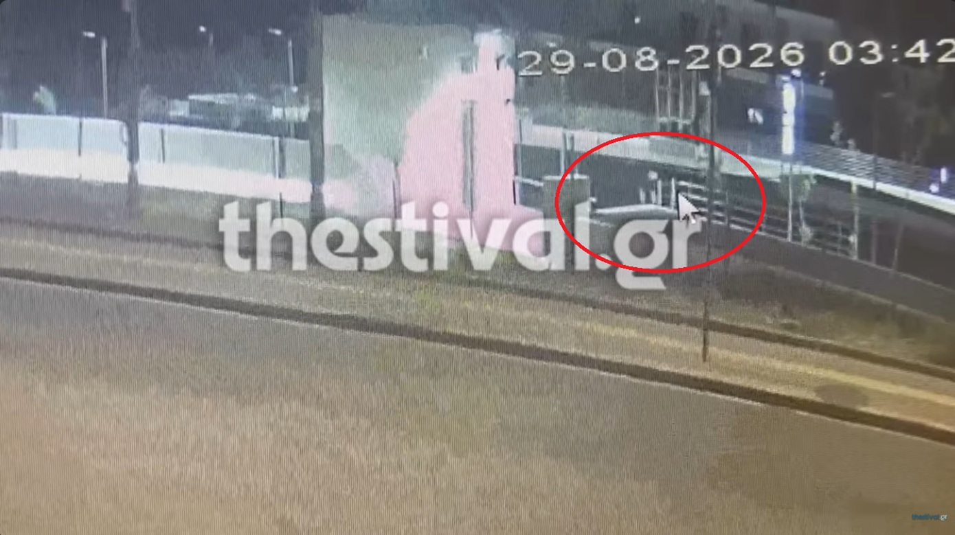 Βανδαλισμός στο Μετρό Θεσσαλονίκης: Η στιγμή που ο δράστης λερώνει με σπρέι τον σταθμό «Αρετσού» &#8211; Δείτε βίντεο