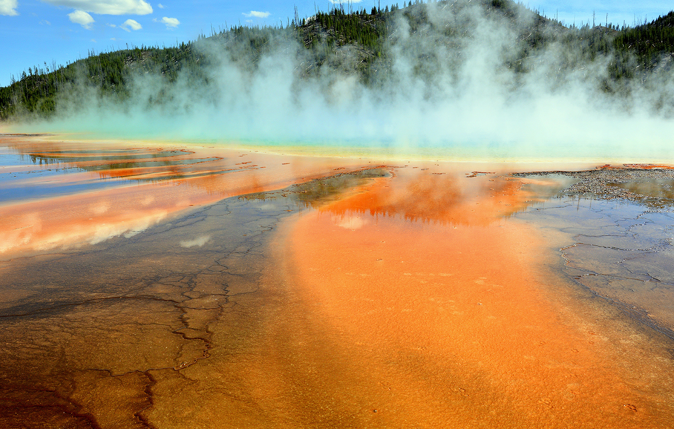 Grand Prismatic Spring yellowstone ΗΠΑ