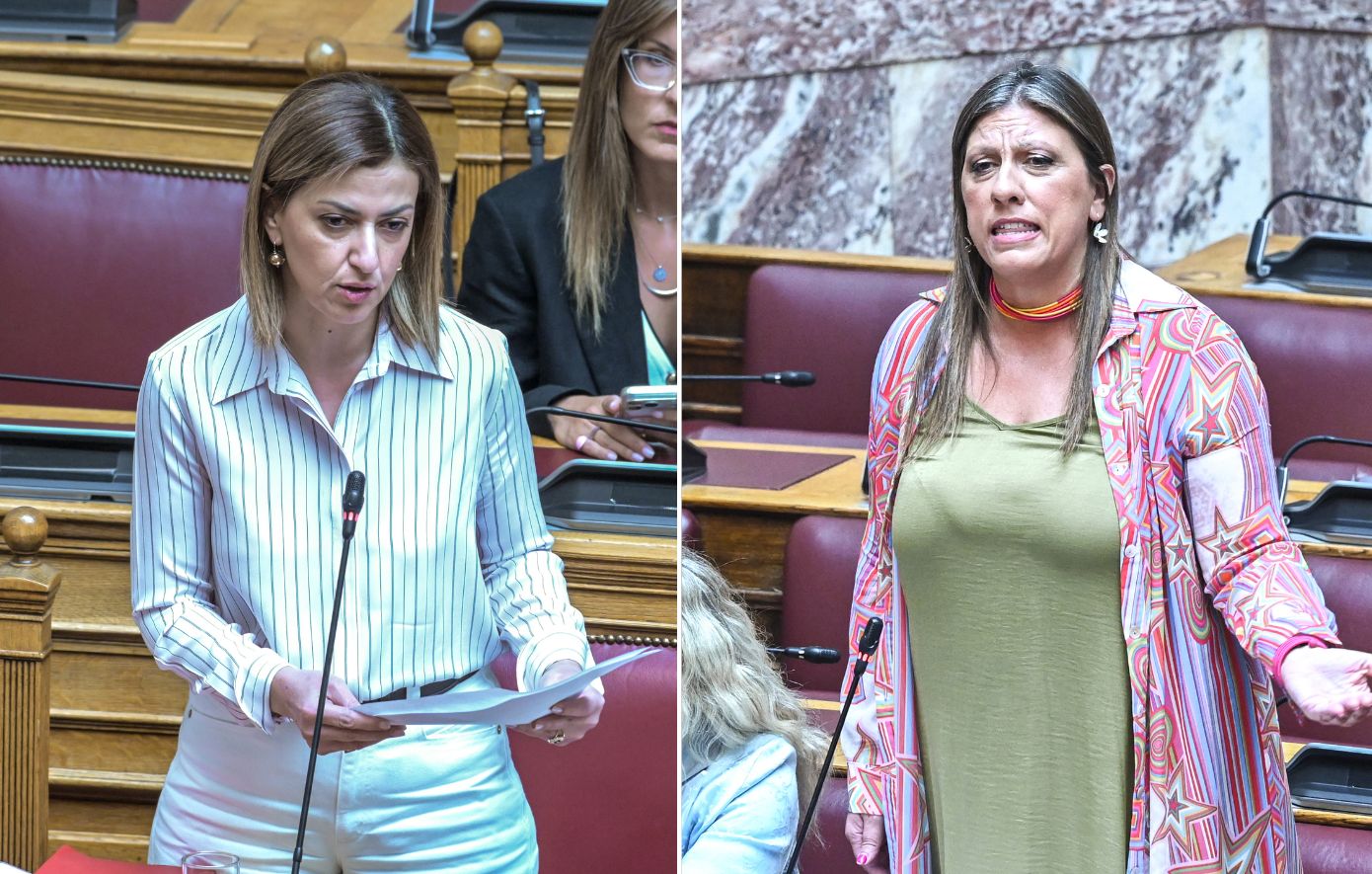 Άγρια κόντρα Ζ. Κωνσταντοπούλου – Ειρ. Αγαπηδάκη για την Ελ. Ακρίτα: «Πάει πολύ να κάνετε τη μαχήτρια των γυναικών»