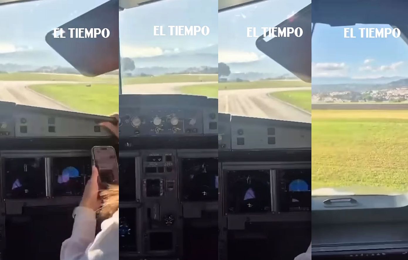 Τρόμος μέσα σε Airbus A320 την ώρα του σεισμού των 7,4 Ρίχτερ στην Κολομβία, δείτε βίντεο