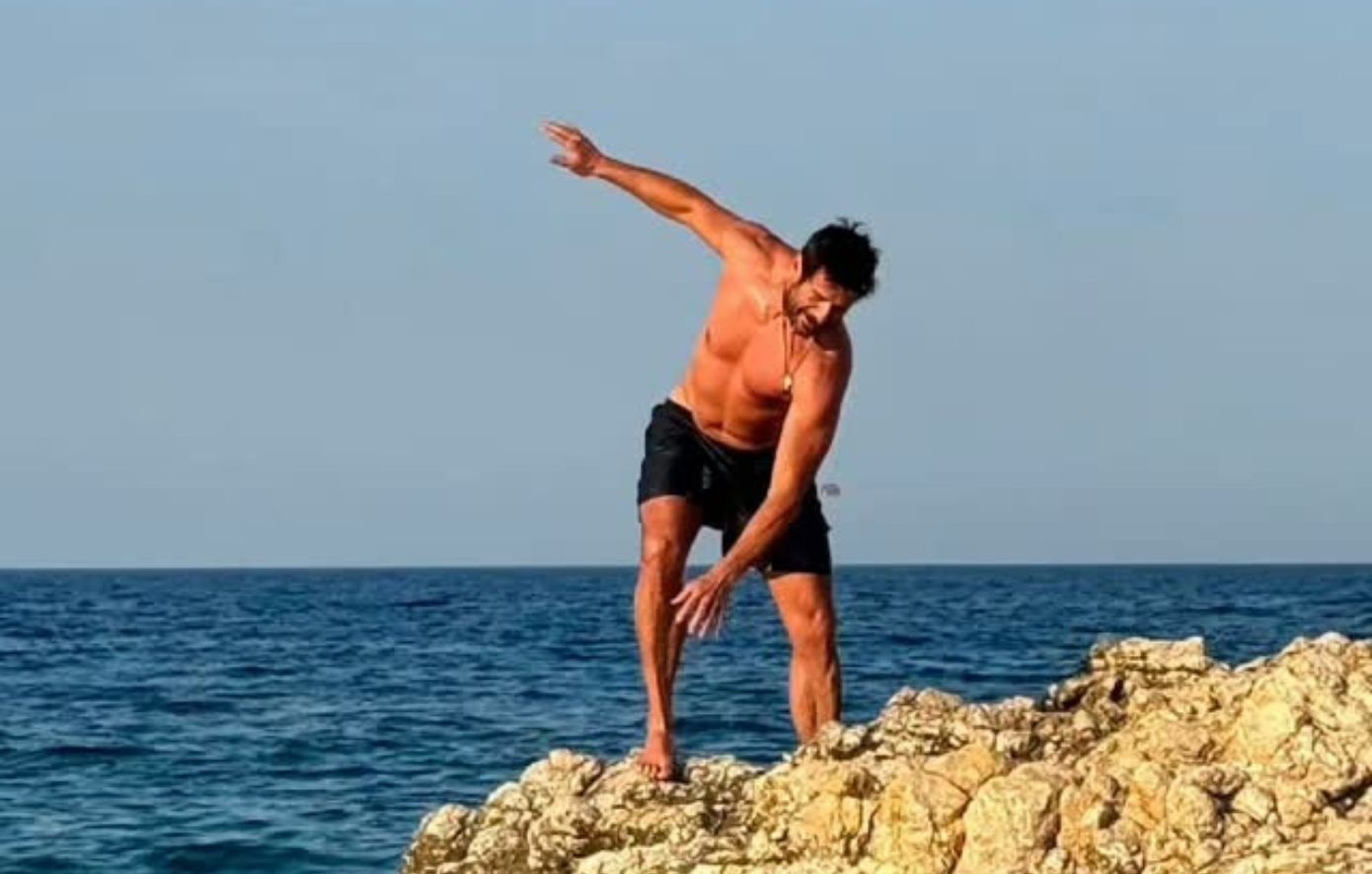 Το ζεϊμπέκικο του Αλέξη Γεωργούλη πάνω στα βράχια -Το  βίντεο στο Instagram