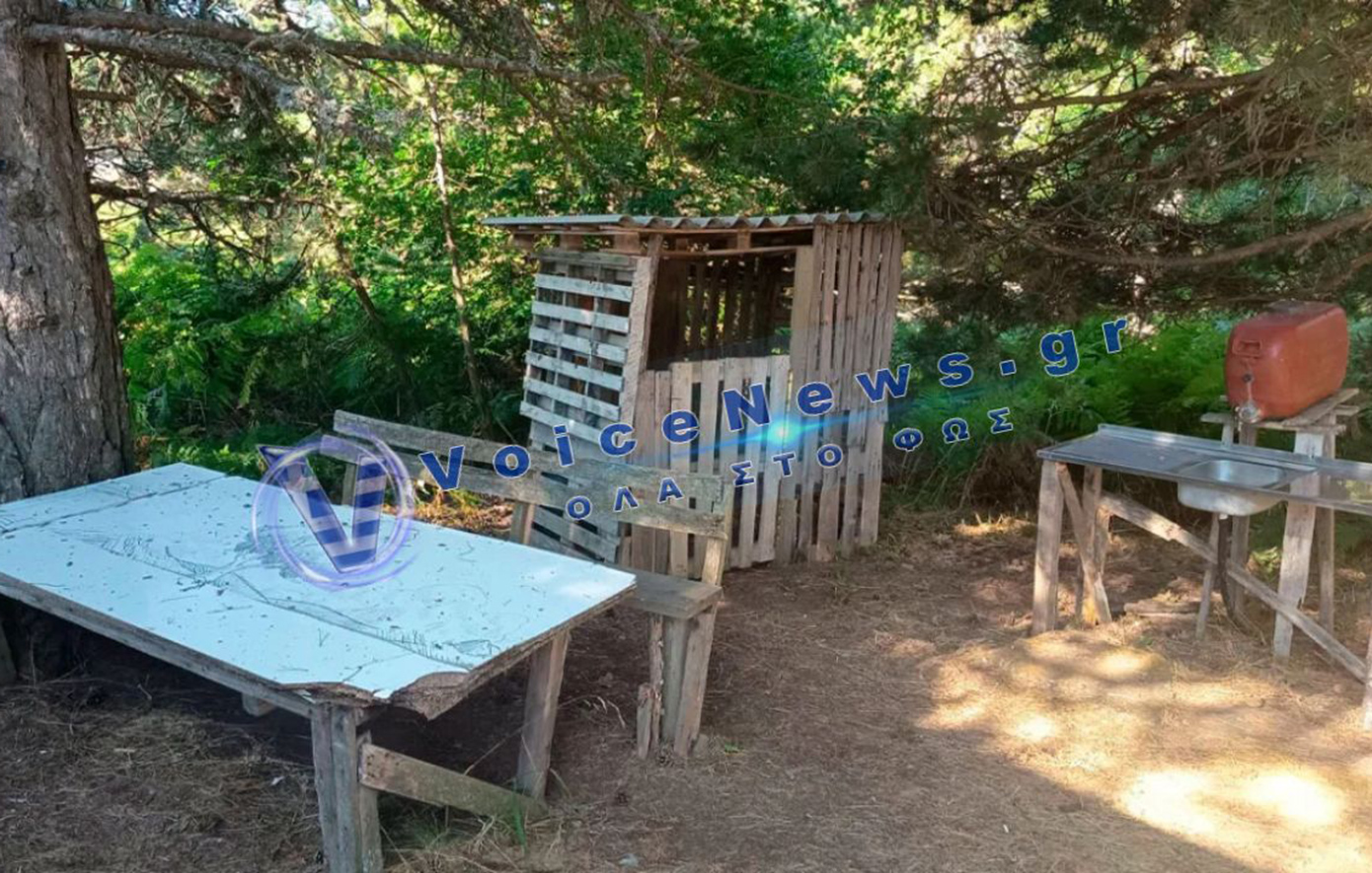 Συναγερμός στο Σέλι Ημαθίας από παράνομο κάμπινγκ που στήθηκε μέσα στο δάσος προκαλώντας ανησυχία για εκδήλωση πυρκαγιάς
