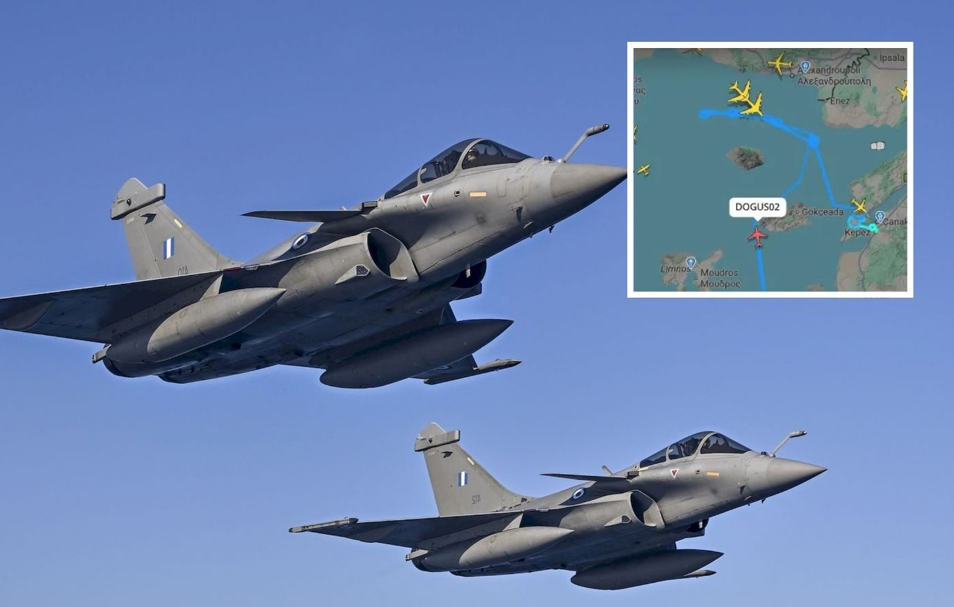 Τουρκικό drone στην Αλεξανδρούπολη: H πορεία του «Dogus02» και η εμπλοκή των ελληνικών F-16