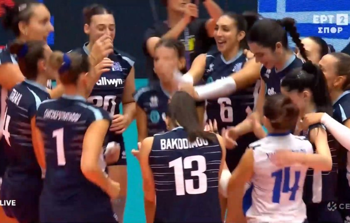 Ελλάδα &#8211; Αυστρία 3-1: Στους «16» του Eurovolley με τρεις συνεχόμενες νίκες