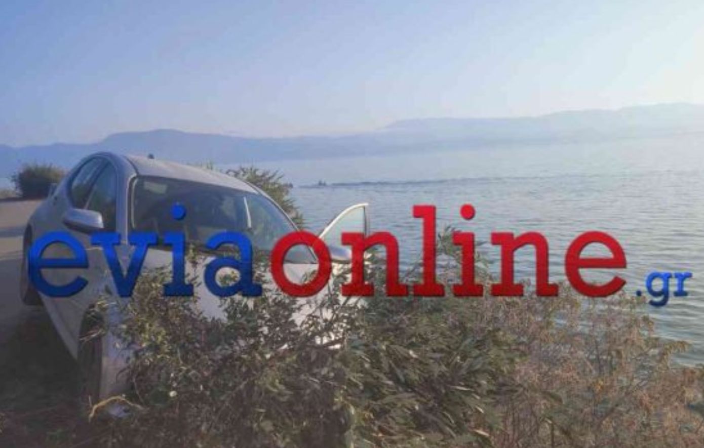 Τροχαίο στην Εύβοια: Αυτοκίνητο εξετράπη της πορείας του και κατέληξε δίπλα σε γκρεμό &#8211; Από ύψος 15 μέτρων έπεσε ο 22χρονος οδηγός