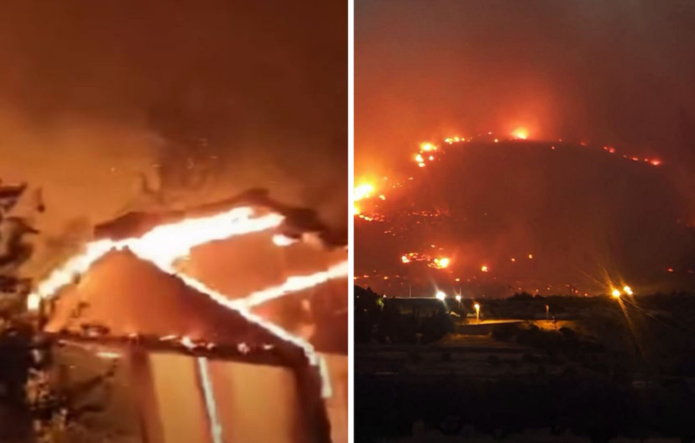 Στάχτη το Πόρτο Γερμενό: Κάηκαν σπίτια, «φτάσαμε να λέμε ότι θα συμβεί το ίδιο με το Μάτι»