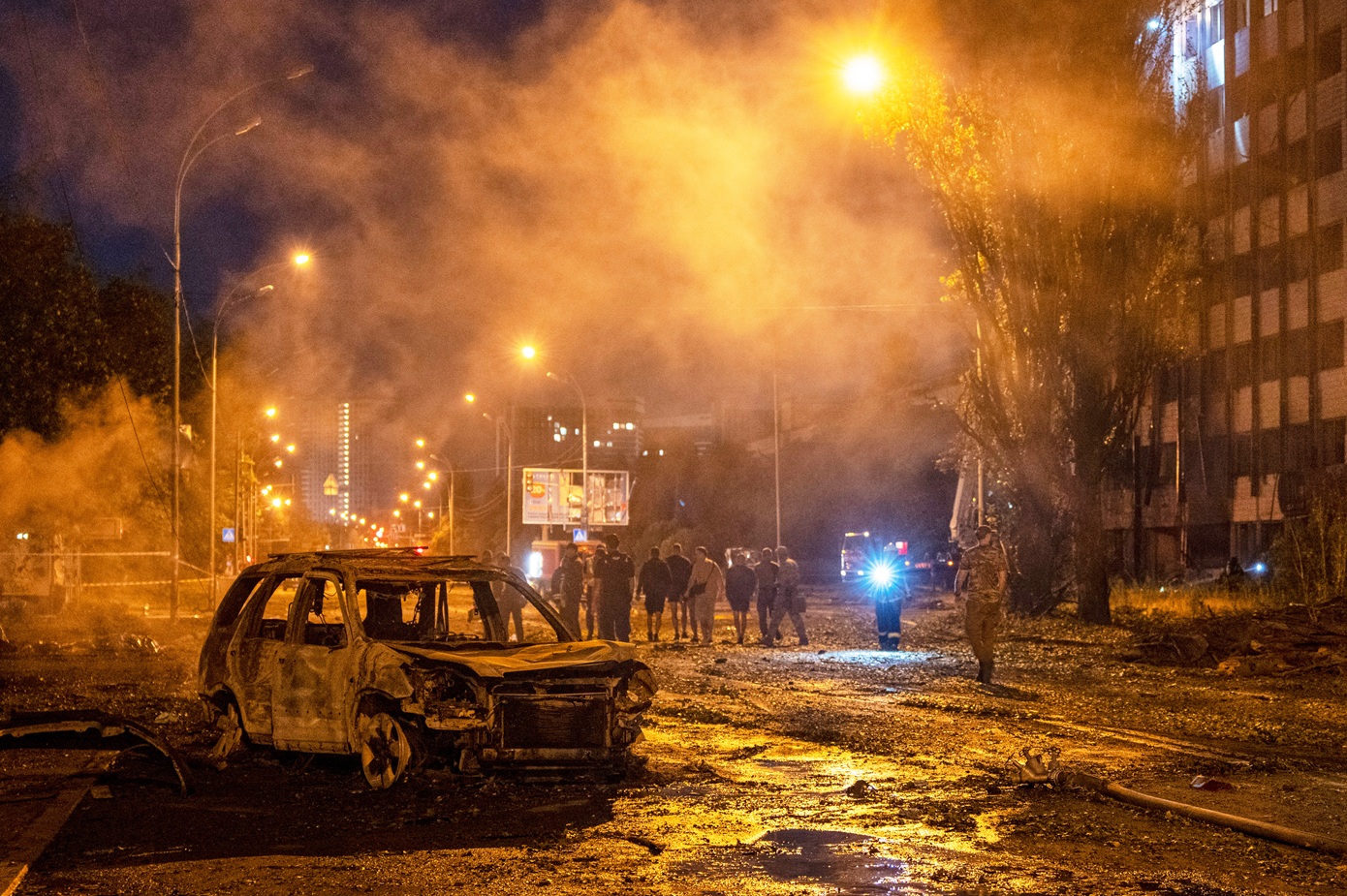 Νέα ρωσική επίθεση στο Κίεβο – Τουλάχιστον μία γυναίκα νεκρή