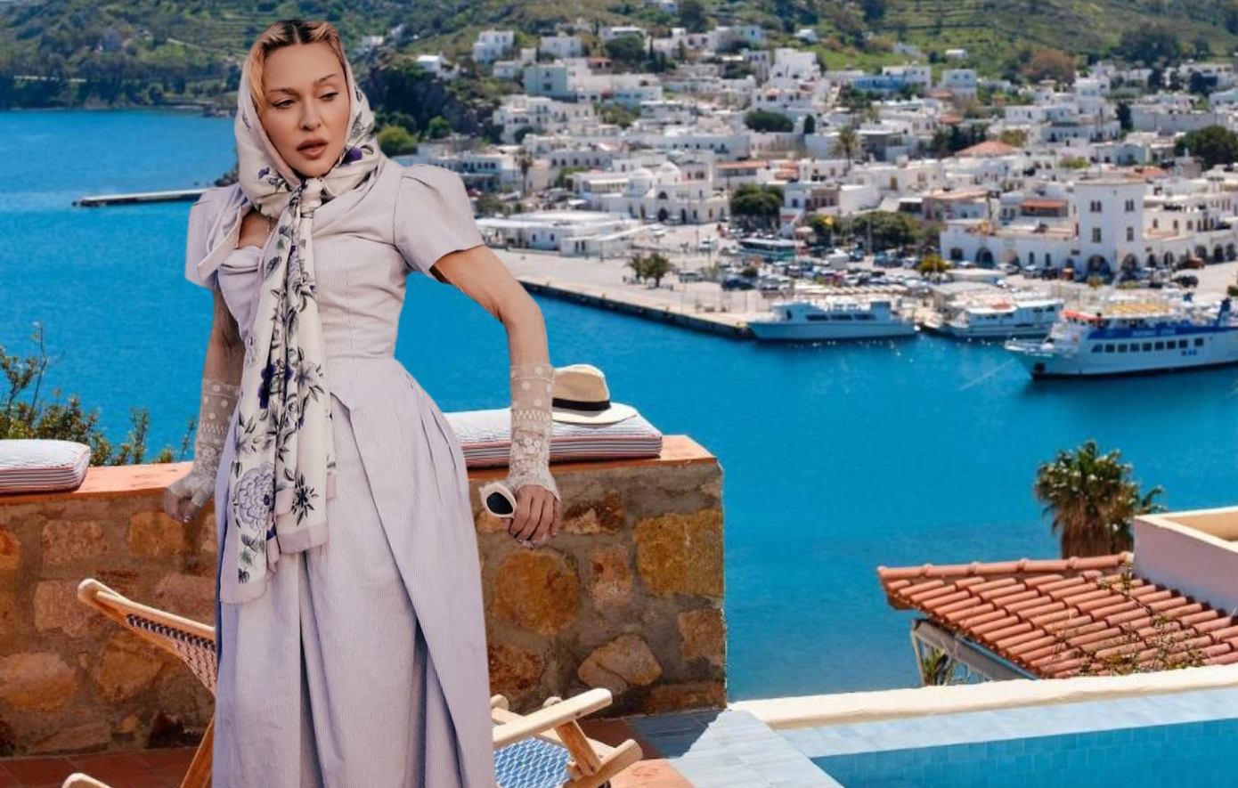 Madonna: Αυτή είναι η βίλα με την απίστευτη θέα που επέλεξε στην Πάτμο: «Δεν κατάλαβε καν η γειτονιά ότι την φιλοξενούσαμε»