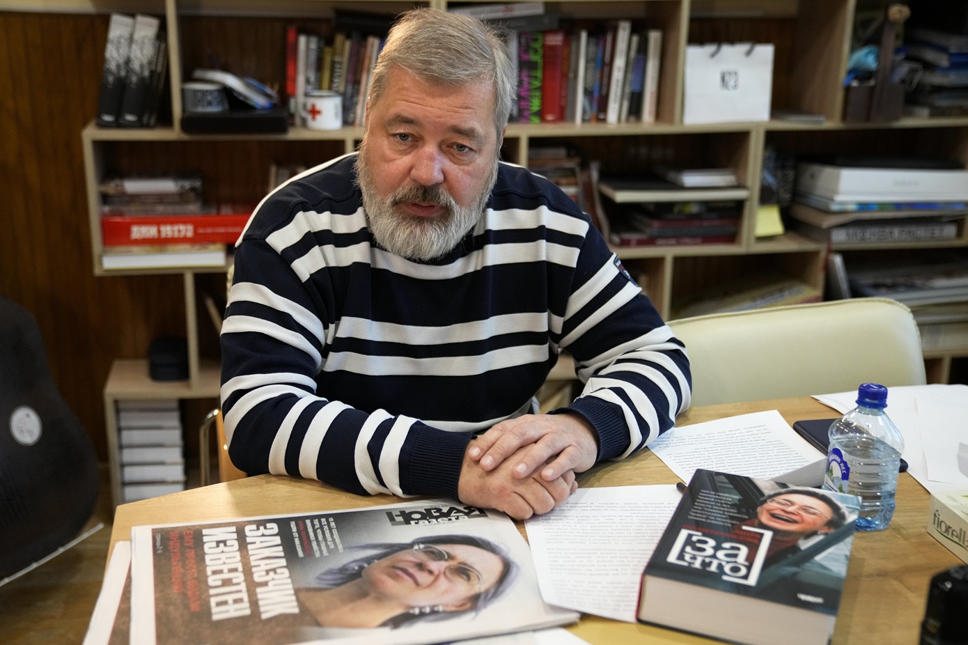 Ο Ντμίτρι Μουράτοφ δεν αποκλείει το ενδεχόμενο ο Πούτιν να πατήσει το «πυρηνικό κουμπί»