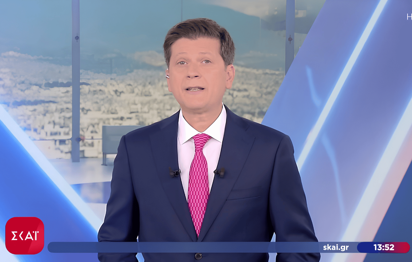Ο Απόστολος Μαγγηριάδης επέστρεψε στον ΣΚΑΪ – Η πρεμιέρα του στο μεσημβρινό δελτίο ειδήσεων