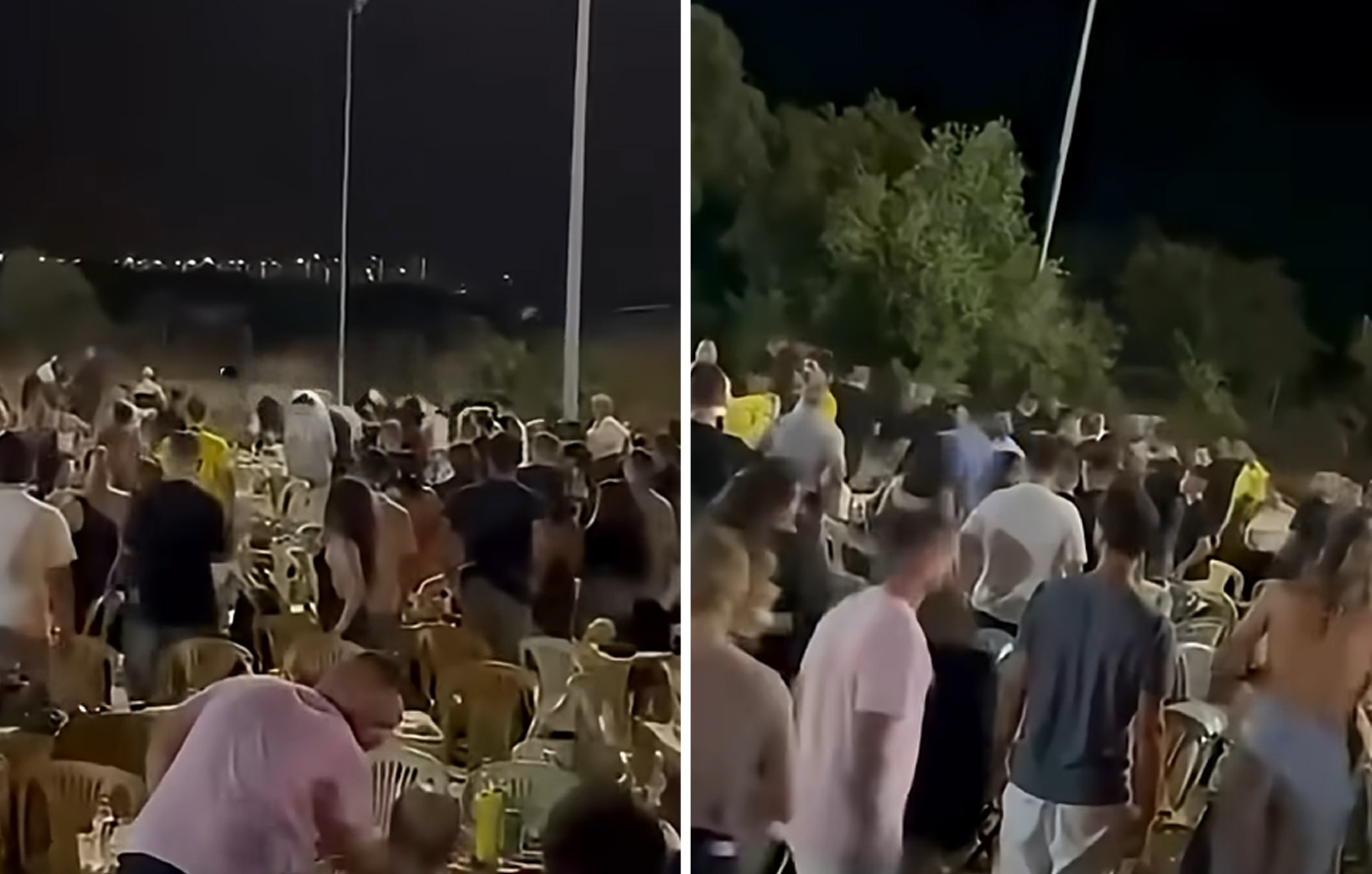 Πατρινοί και Ρομά πιάστηκαν στα χέρια σε πανηγύρι: Πέταξαν τραπέζια και καρέκλες &#8211; Δείτε βίντεο