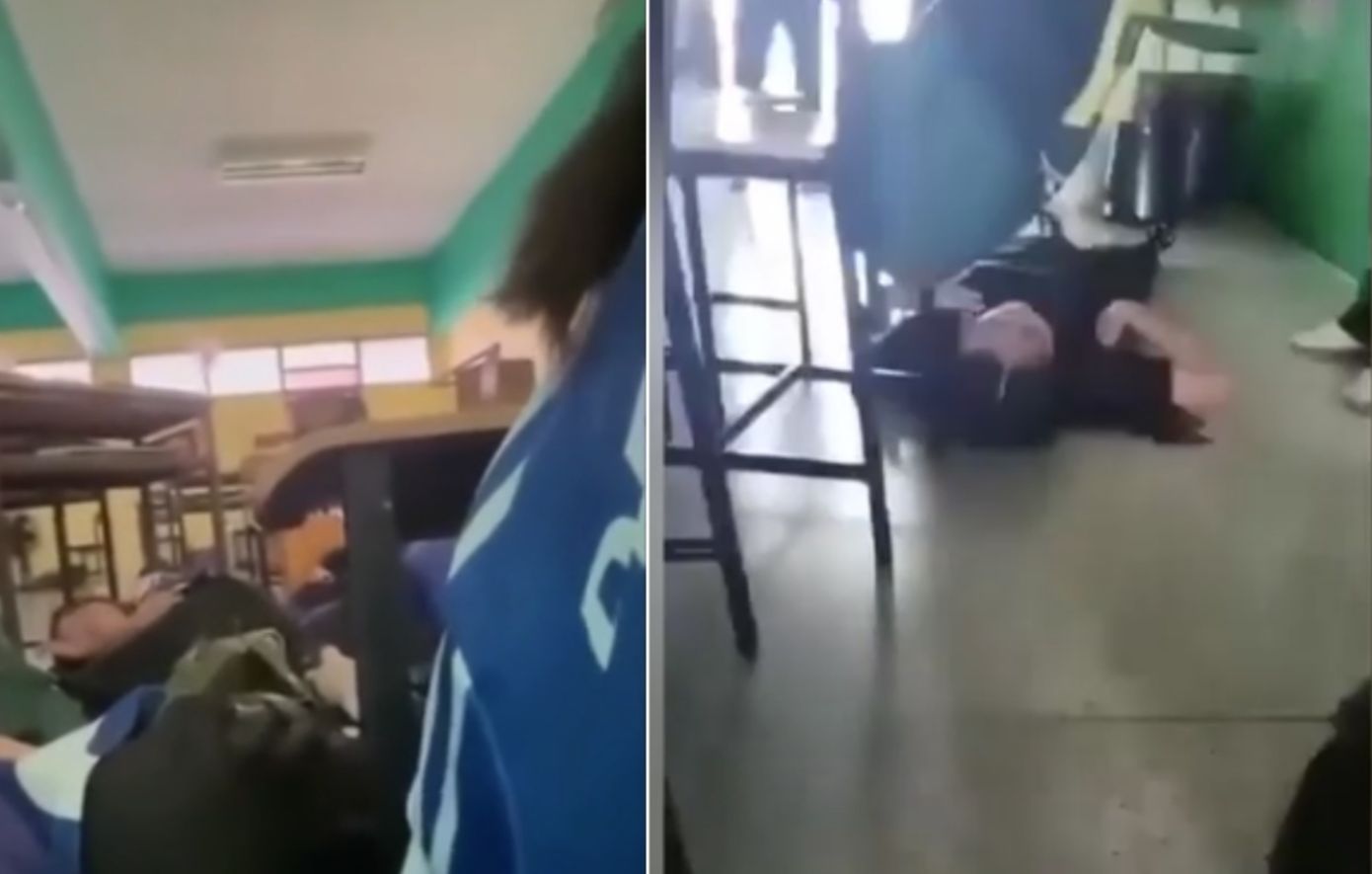 Τρομακτικό βίντεο από την επίθεση 14χρονου σε σχολείο στην Ταϊλάνδη: Έντρομοι οι μαθητές μένουν ακίνητοι ενώ ακούγονται πυροβολισμοί