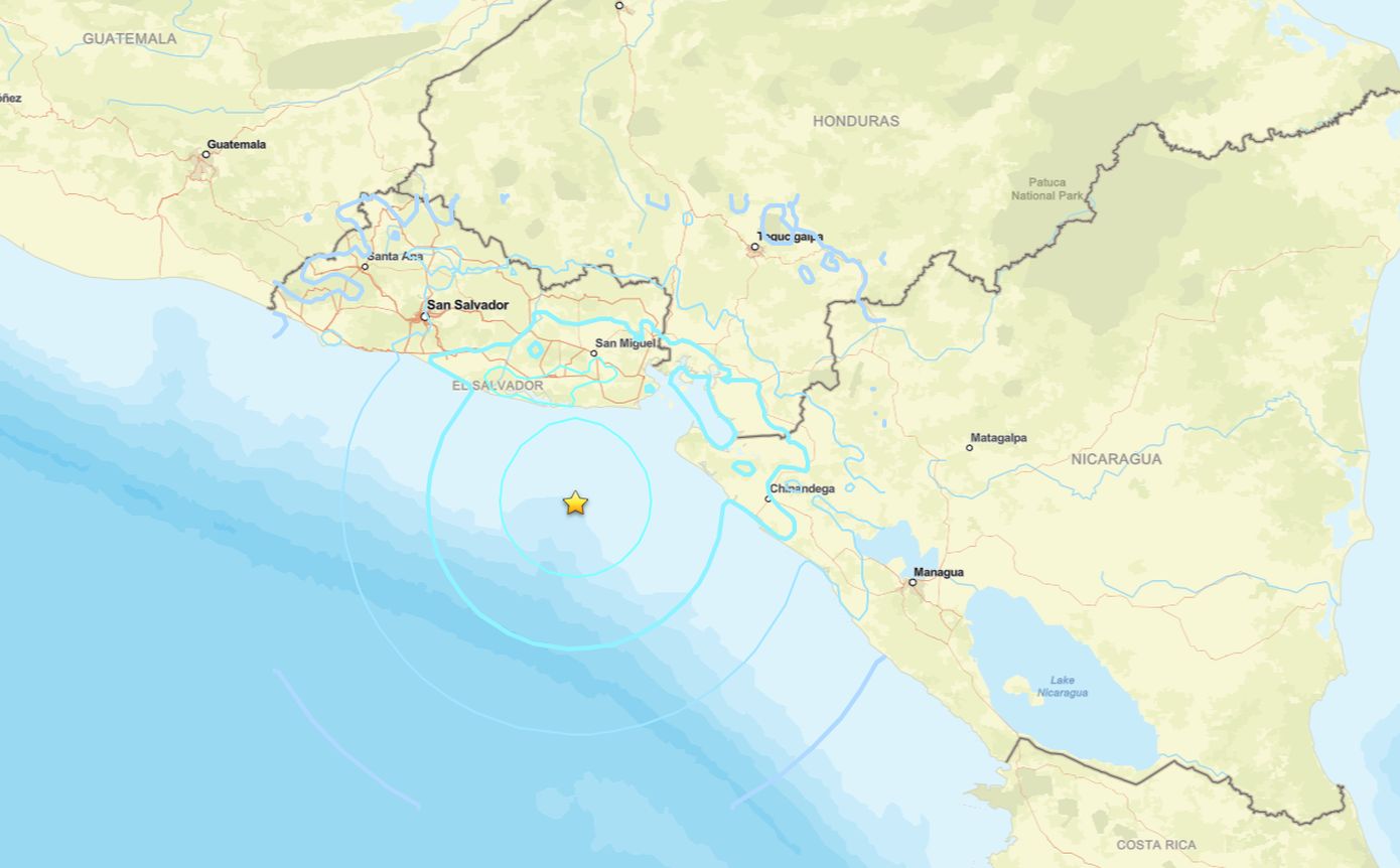 Σεισμός 5,5 Ρίχτερ έγινε αισθητός στο Ελ Σαλβαδόρ, την Ονδούρα και τη Νικαράγουα