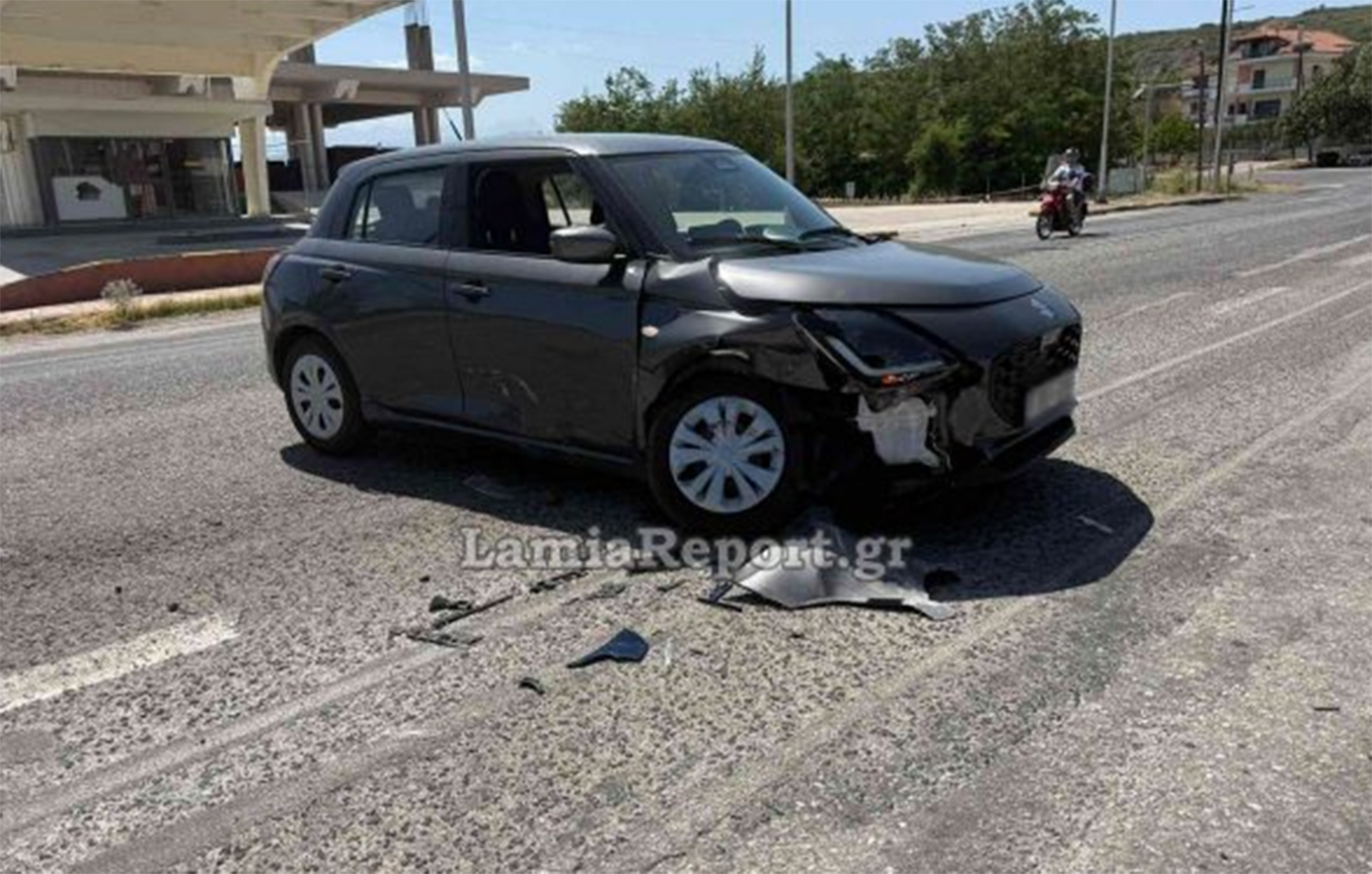 Η ζώνη ασφαλείας έσωσε μικρό παιδί σε σύγκρουση αυτοκινήτων στη Λαμία