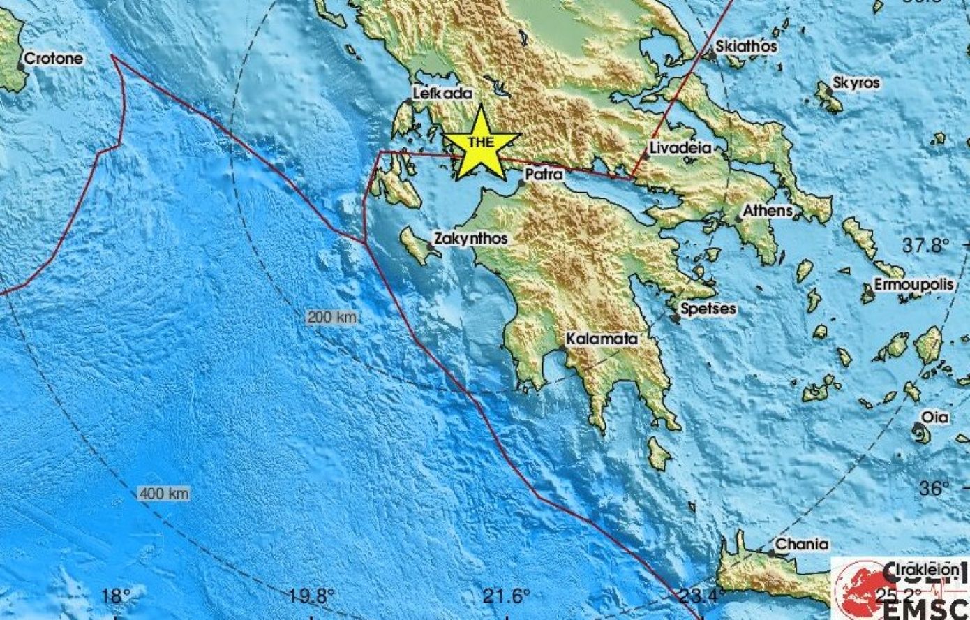 Δύο σεισμοί σε διάστημα μόλις ενός λεπτού στο Αιτωλικό