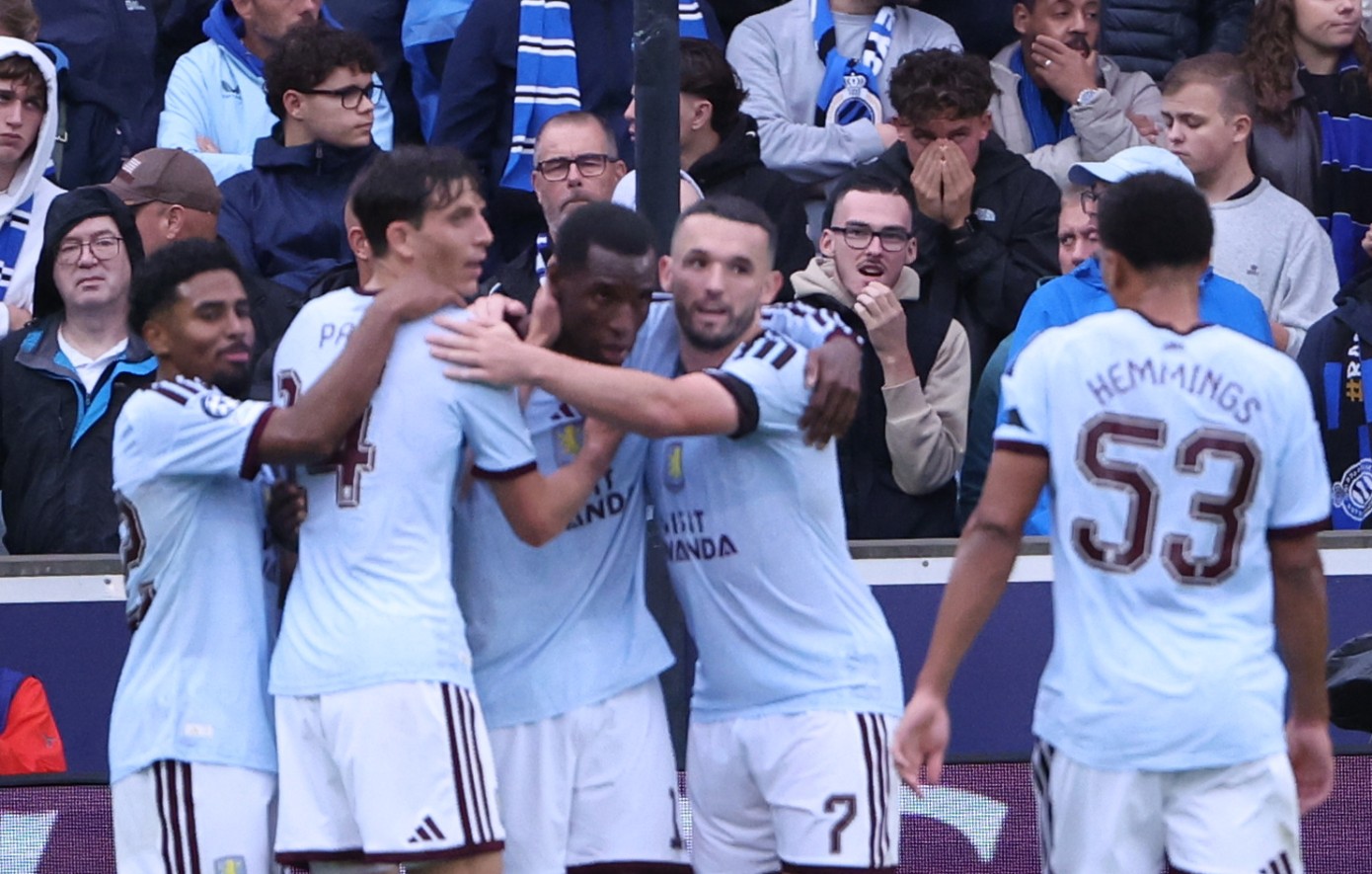 Champions League: Η Άστον Βίλα πέρασε από την έδρα της Κλαμπ Μπριζ
