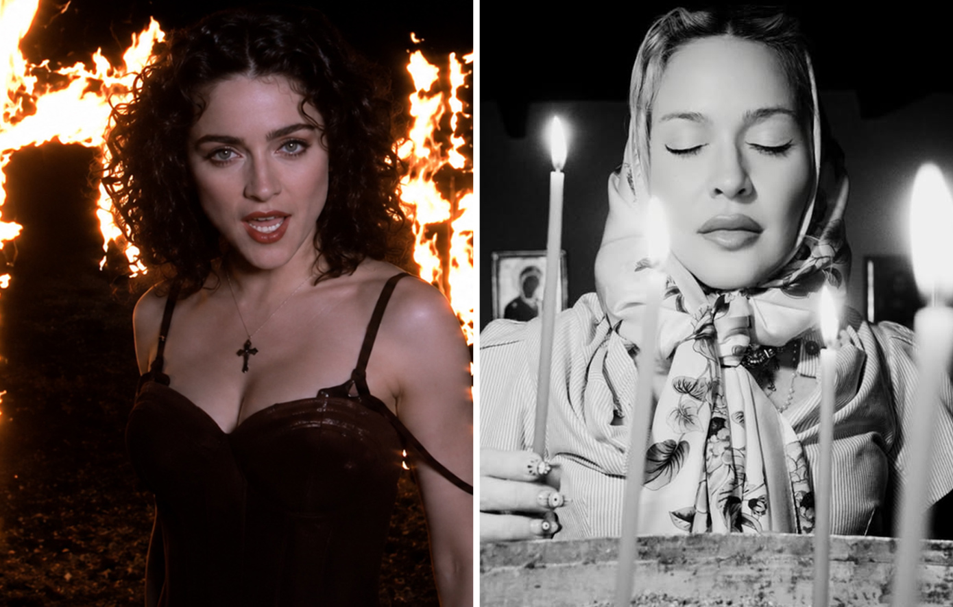 Madonna: Από τους φλεγόμενους σταυρούς του «Like a Prayer» στην «παρουσία του Θεού» &#8211; Η ανατροπή στα 68 της χρόνια στην Ελλάδα