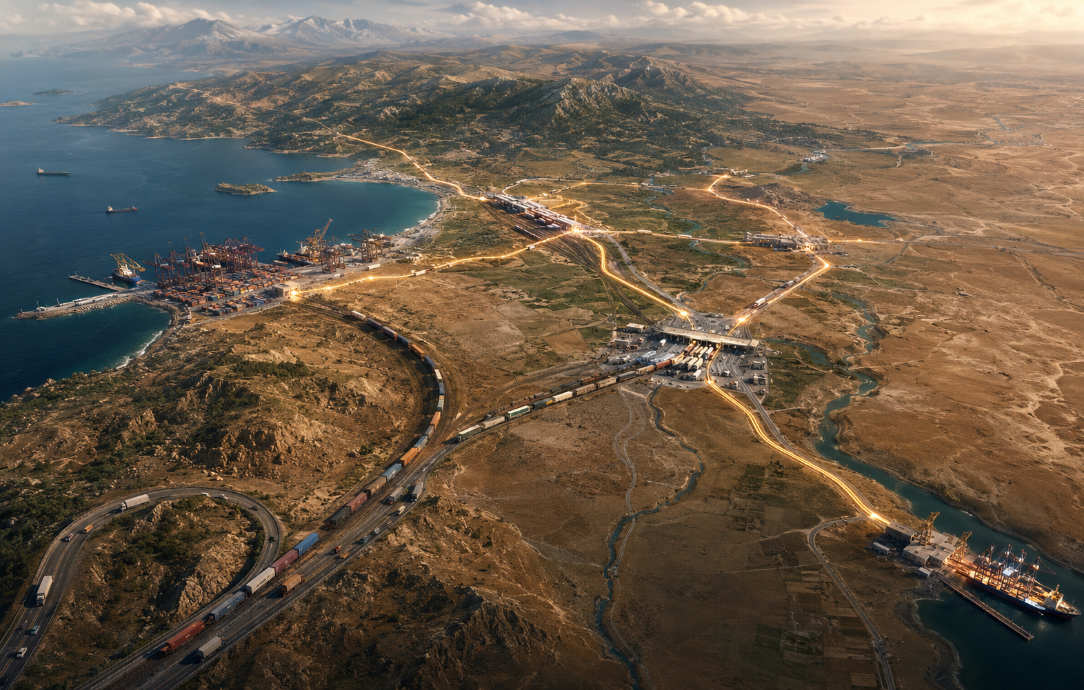 Από το Ιράκ στη Συρία: Πώς η Τουρκία επιχειρεί να γίνει ο αναντικατάστατος κόμβος των νέων εμπορικών διαδρόμων