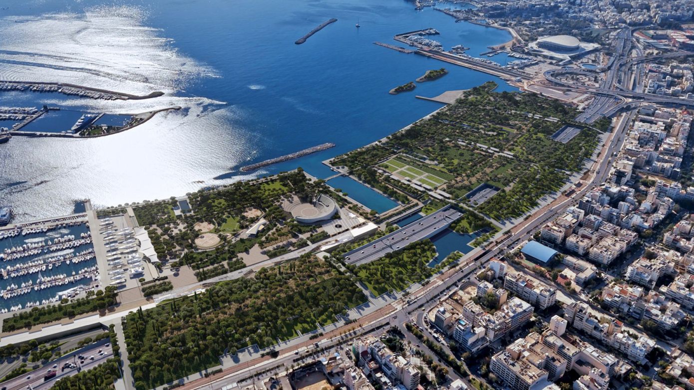 Live η εκδήλωση για την υπογραφή της σύμβασης κατασκευής του Μητροπολιτικού Πάρκου «ΑΕΝΑΟΝ»