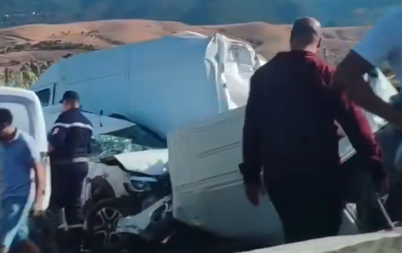 Πολύνεκρη καραμπόλα με έντεκα οχήματα στην Αλγερία – Δέκα νεκροί και δέκα τραυματίες