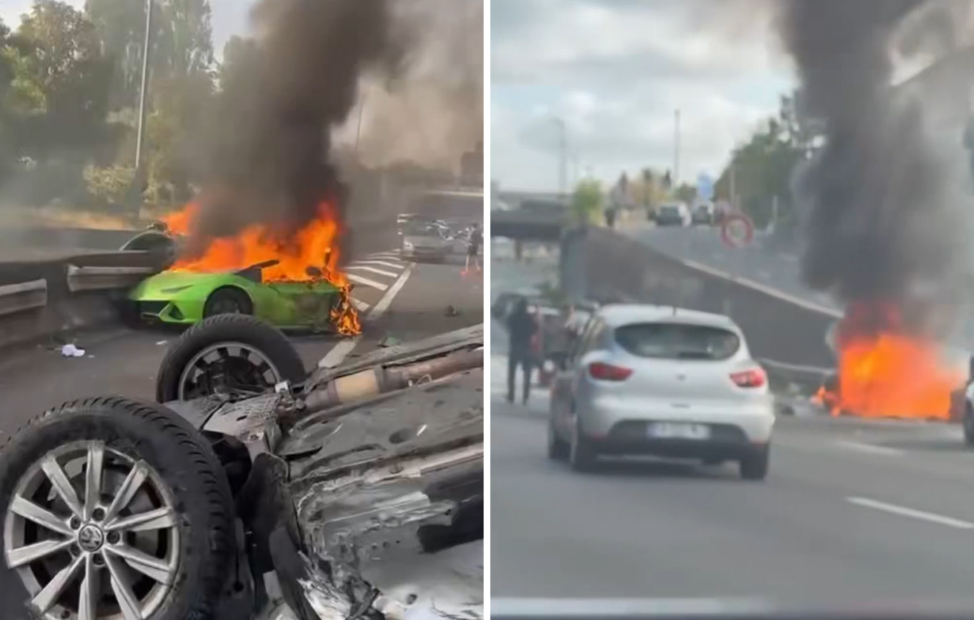 Νεκροί πατέρας και γιος μετά από τροχαίο με Lamborghini &#8211; Έτρεχαν μέσα στο Παρίσι με 200 χλμ/ώρα
